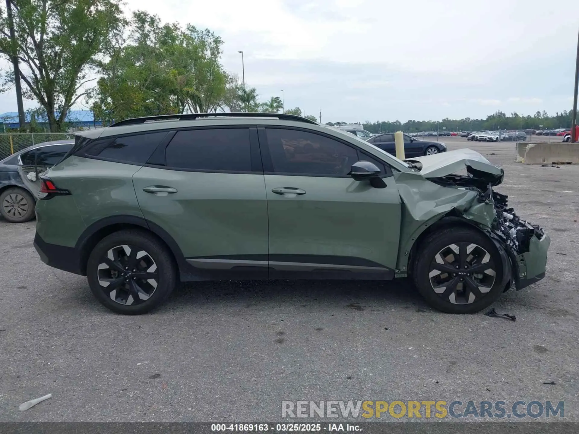 13 fotografías del automóvil dañado 5XYK6CAF4PG071394 KIA SPORTAGE 2023