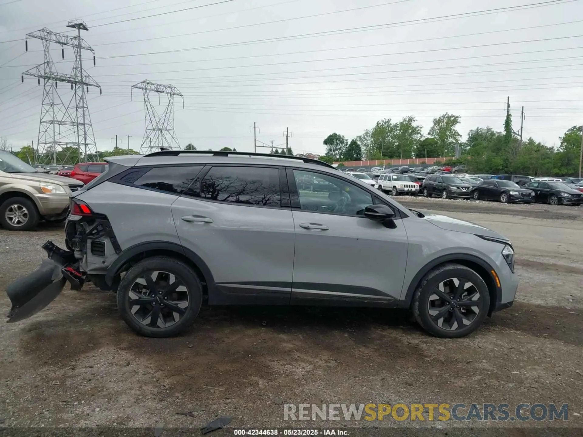 13 fotografías del automóvil dañado 5XYK6CAF4PG086123 KIA SPORTAGE 2023
