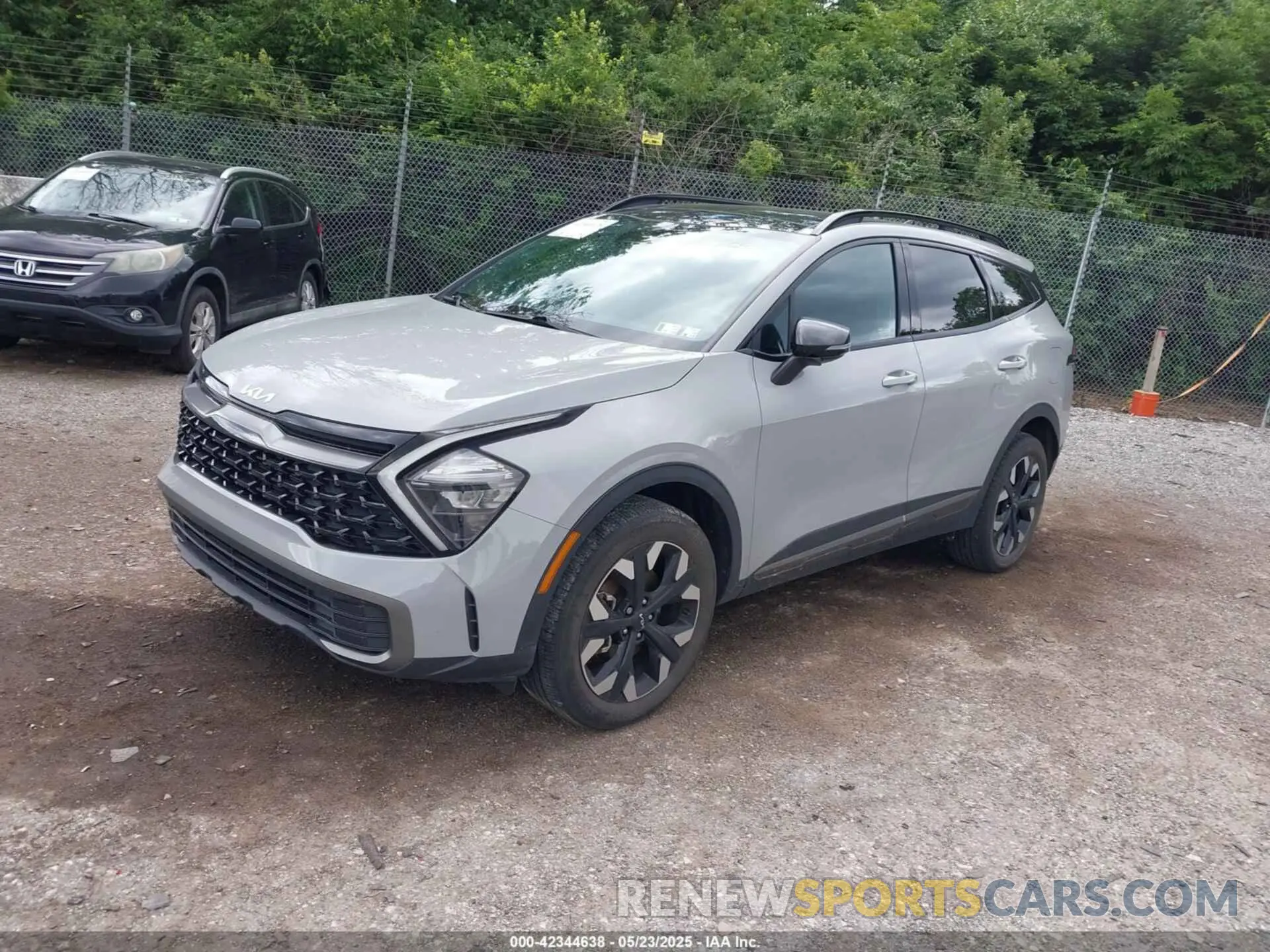 2 fotografías del automóvil dañado 5XYK6CAF4PG086123 KIA SPORTAGE 2023