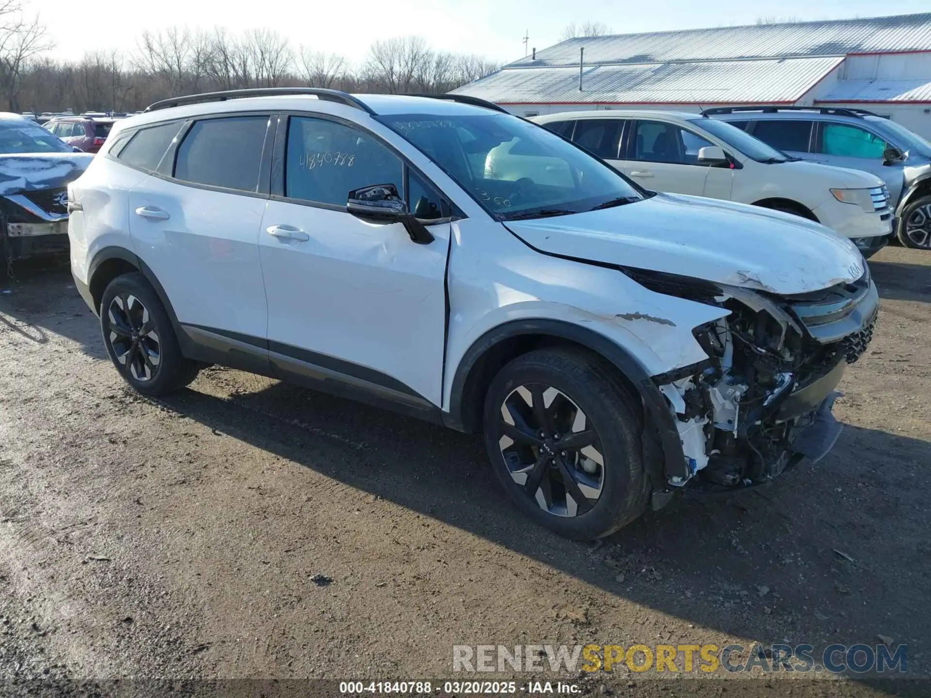 1 fotografías del automóvil dañado 5XYK6CAF5PG019269 KIA SPORTAGE 2023