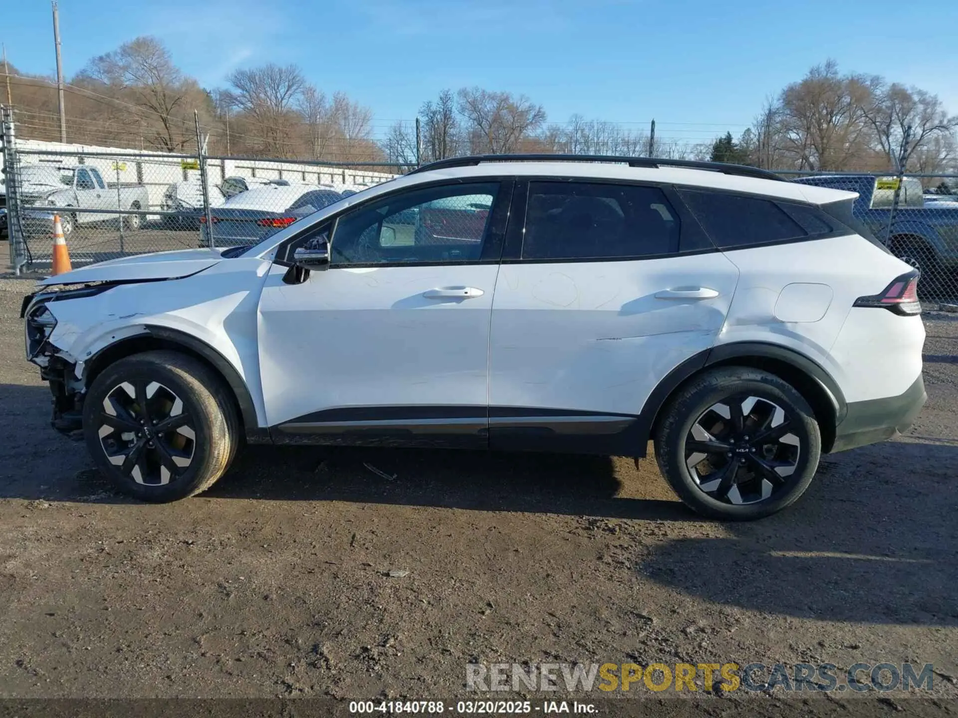 14 fotografías del automóvil dañado 5XYK6CAF5PG019269 KIA SPORTAGE 2023