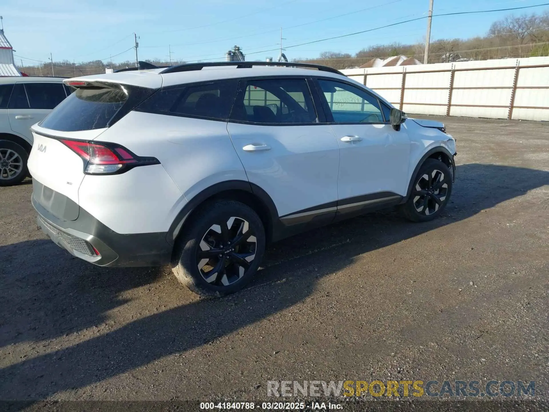 4 fotografías del automóvil dañado 5XYK6CAF5PG019269 KIA SPORTAGE 2023