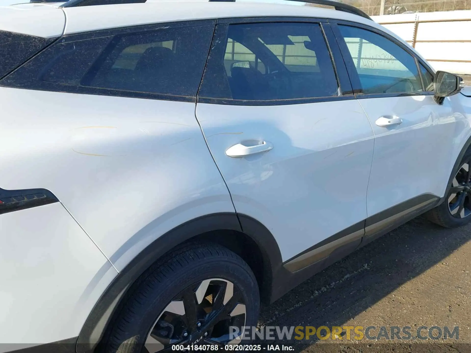 6 fotografías del automóvil dañado 5XYK6CAF5PG019269 KIA SPORTAGE 2023