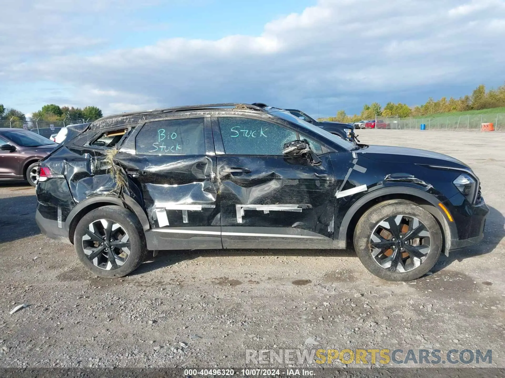 6 fotografías del automóvil dañado 5XYK6CAF6PG048196 KIA SPORTAGE 2023