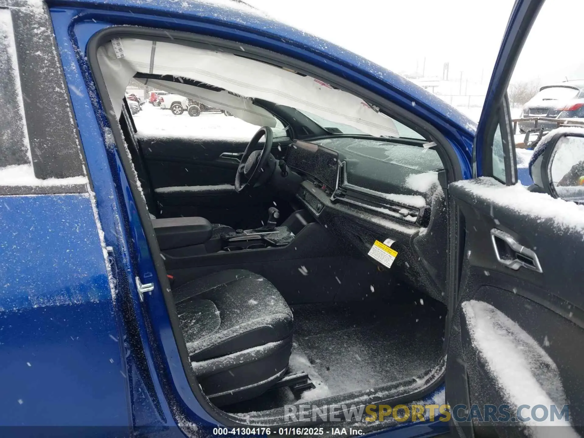 5 fotografías del automóvil dañado 5XYK6CAF6PG118036 KIA SPORTAGE 2023