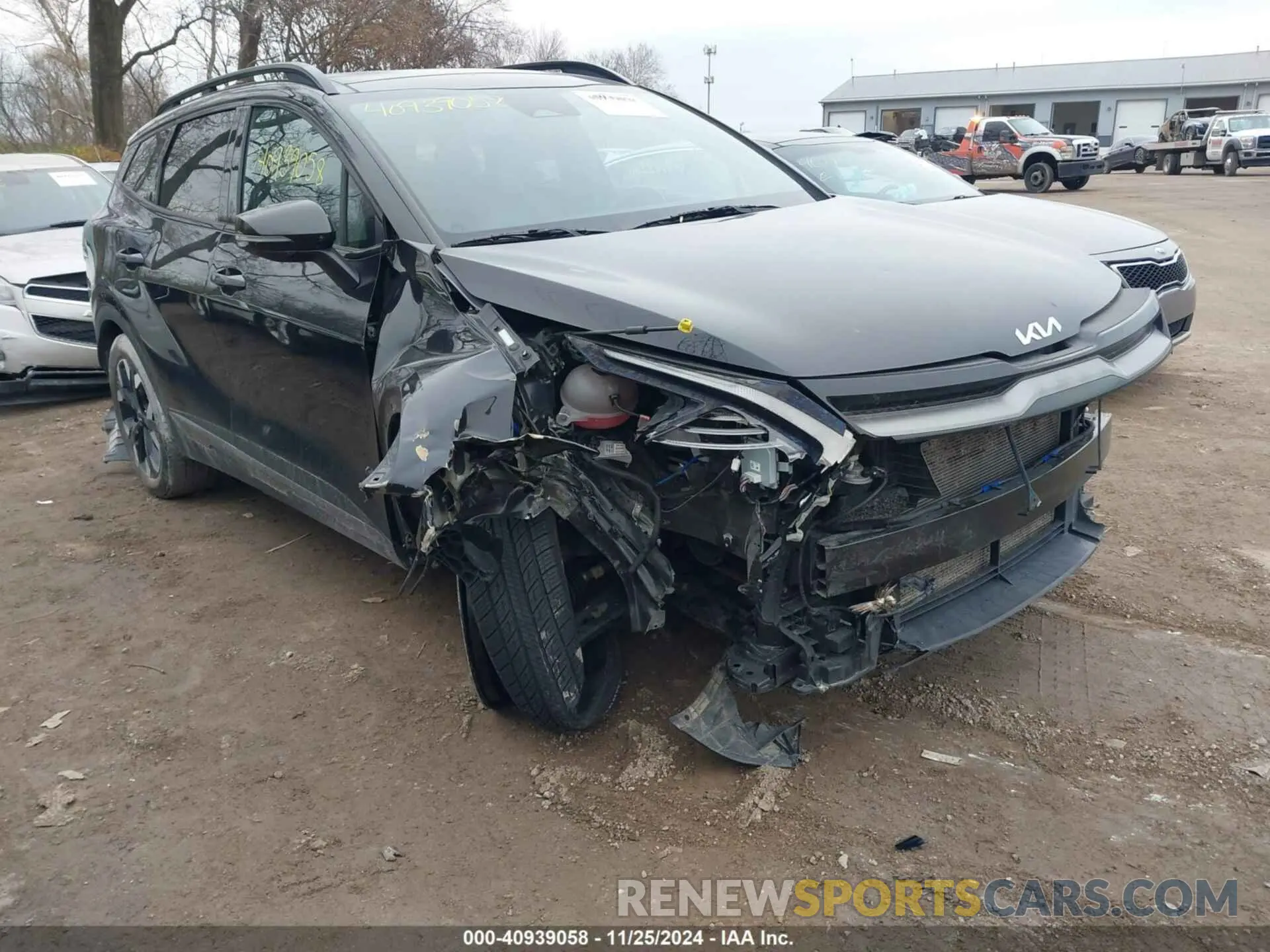 1 fotografías del automóvil dañado 5XYK6CAF7PG041421 KIA SPORTAGE 2023
