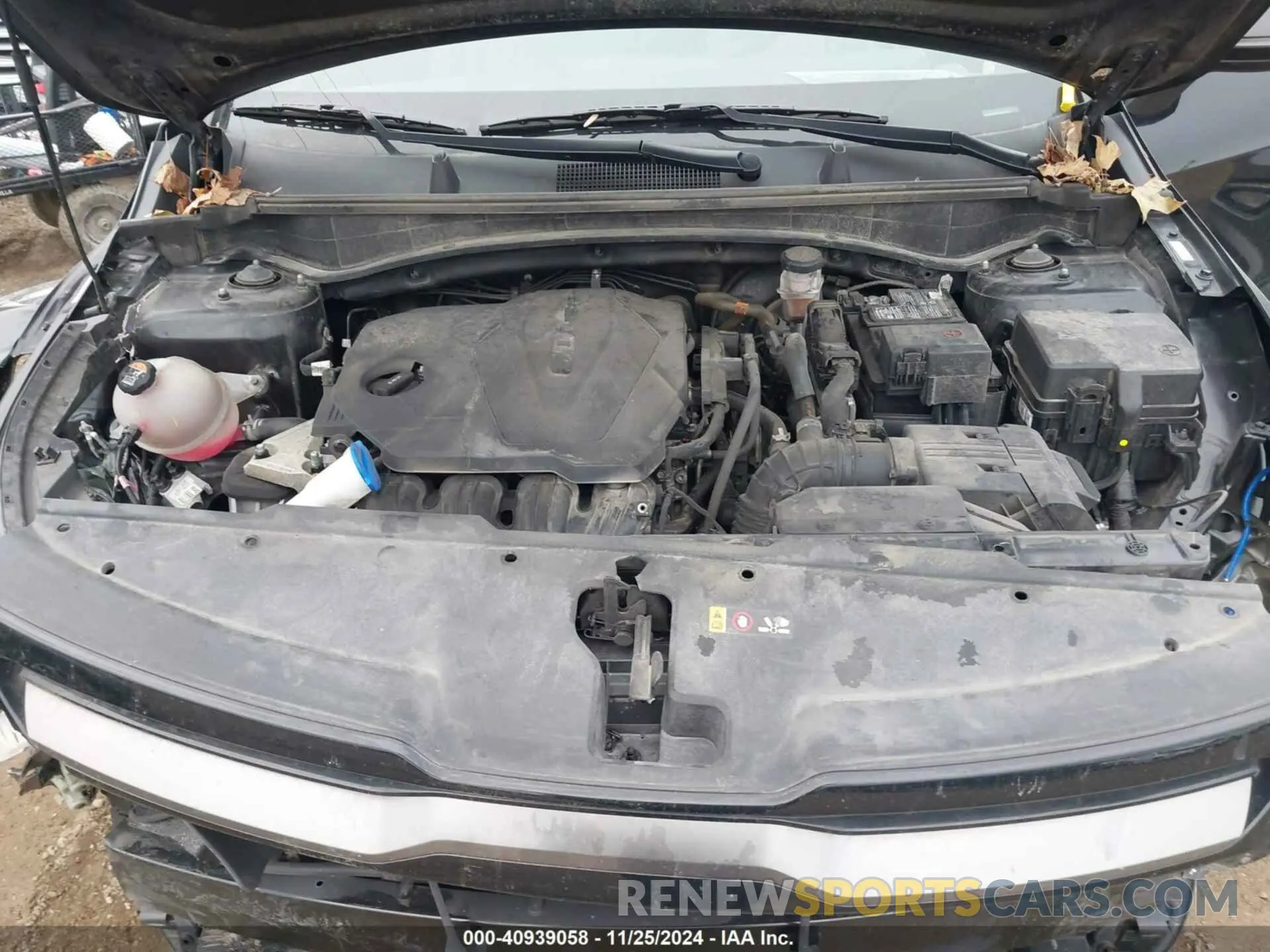 10 fotografías del automóvil dañado 5XYK6CAF7PG041421 KIA SPORTAGE 2023