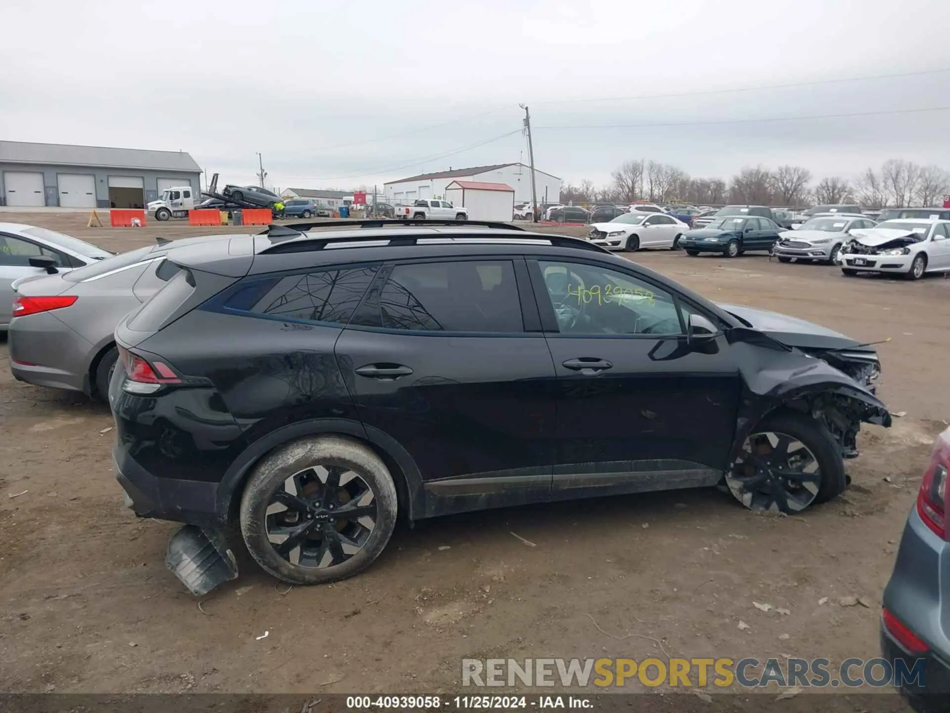 14 fotografías del automóvil dañado 5XYK6CAF7PG041421 KIA SPORTAGE 2023