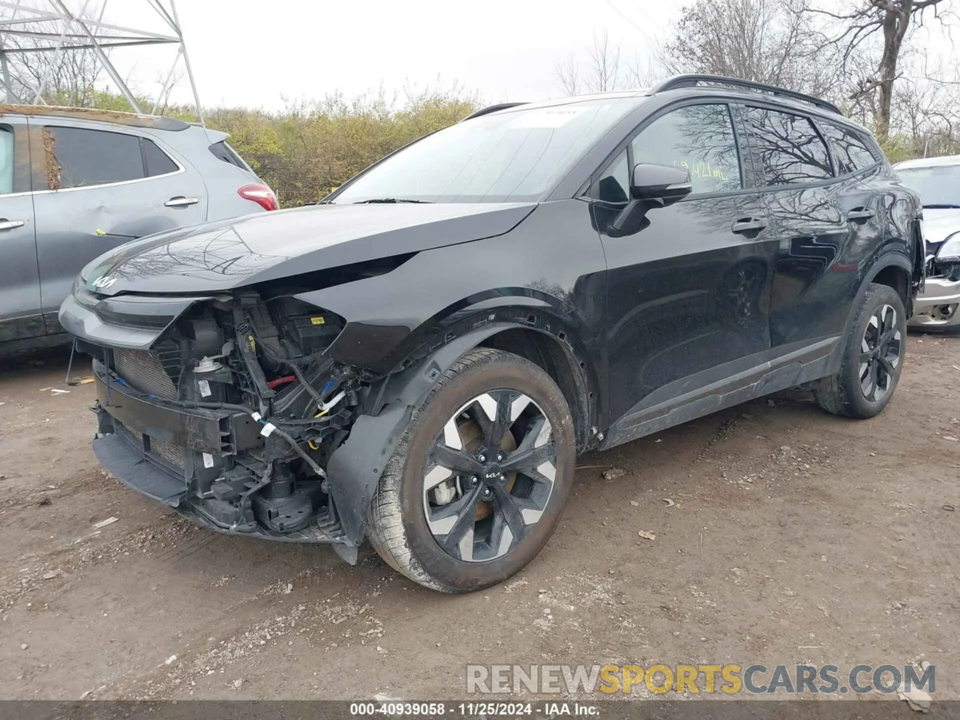 6 fotografías del automóvil dañado 5XYK6CAF7PG041421 KIA SPORTAGE 2023