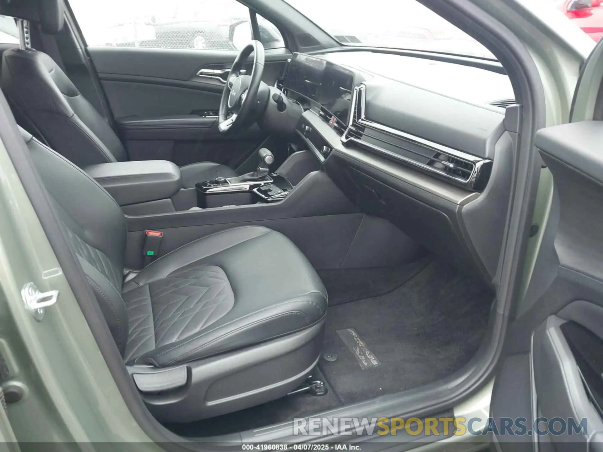5 fotografías del automóvil dañado 5XYK6CAF7PG114819 KIA SPORTAGE 2023