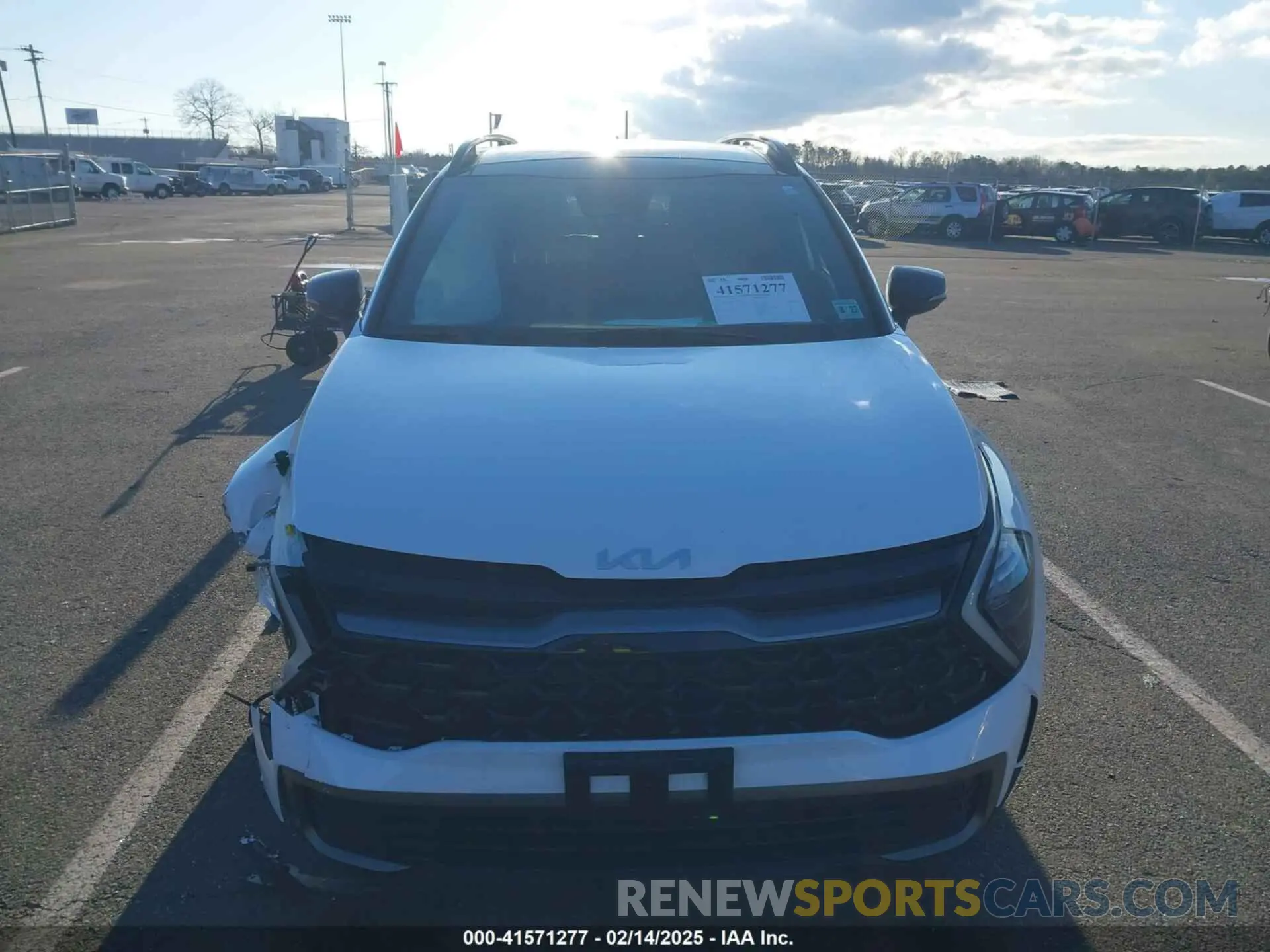 12 fotografías del automóvil dañado 5XYK6CAF8PG045803 KIA SPORTAGE 2023