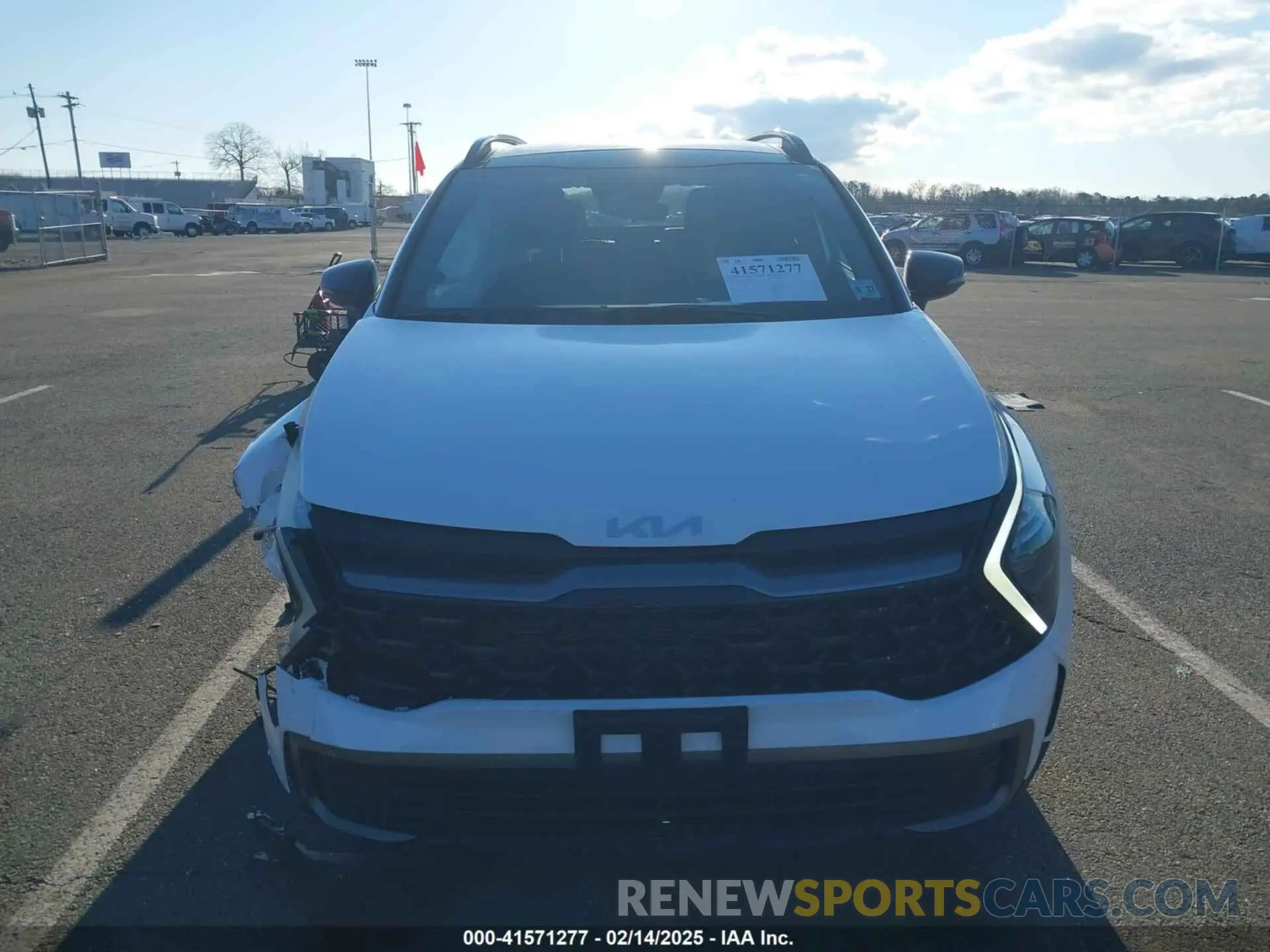 6 fotografías del automóvil dañado 5XYK6CAF8PG045803 KIA SPORTAGE 2023