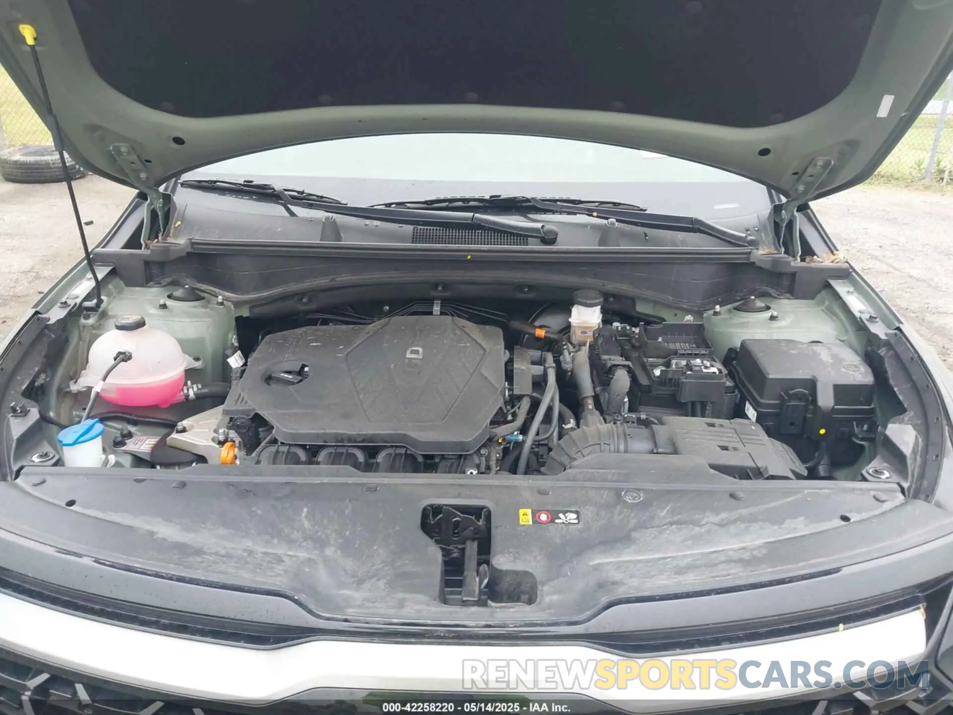 10 fotografías del automóvil dañado 5XYK6CAF8PG108446 KIA SPORTAGE 2023