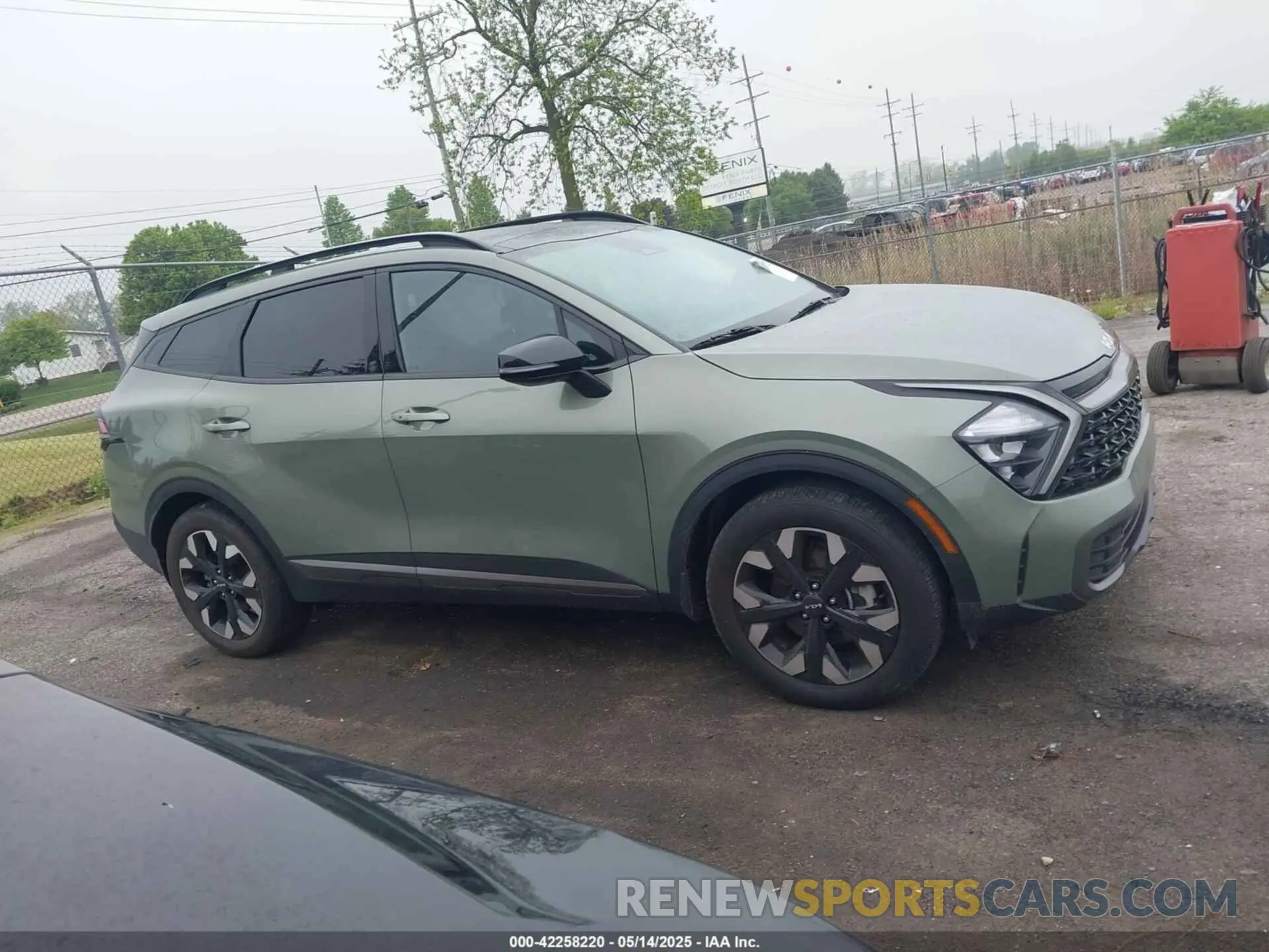 13 fotografías del automóvil dañado 5XYK6CAF8PG108446 KIA SPORTAGE 2023