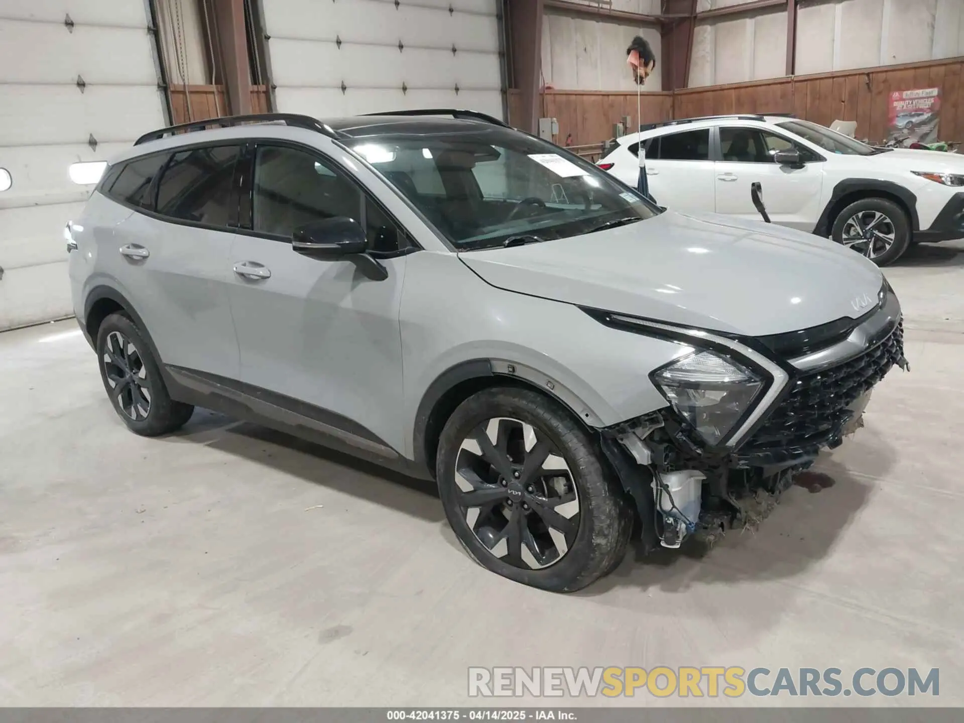 1 fotografías del automóvil dañado 5XYK6CAF8PG111802 KIA SPORTAGE 2023
