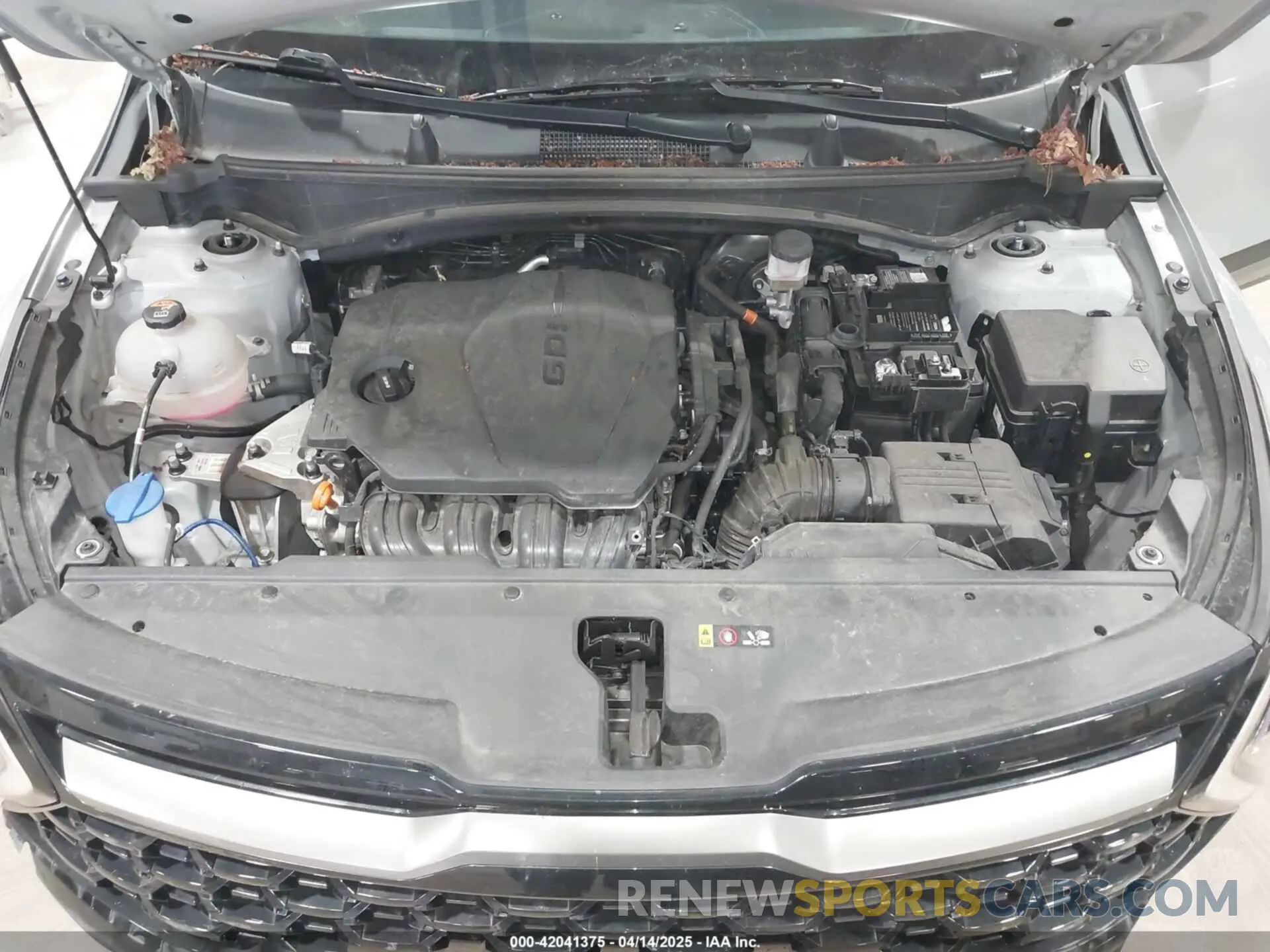 10 fotografías del automóvil dañado 5XYK6CAF8PG111802 KIA SPORTAGE 2023