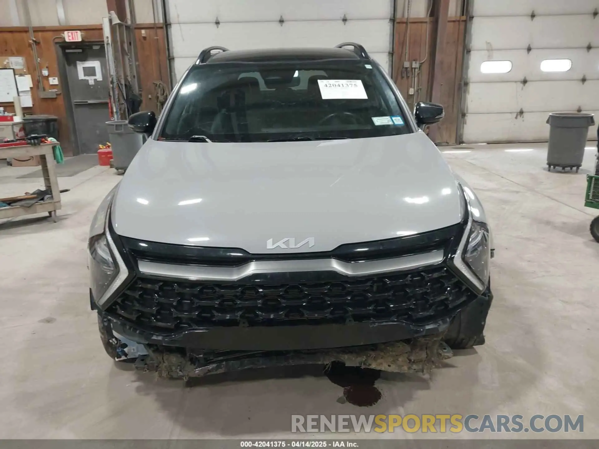 13 fotografías del automóvil dañado 5XYK6CAF8PG111802 KIA SPORTAGE 2023