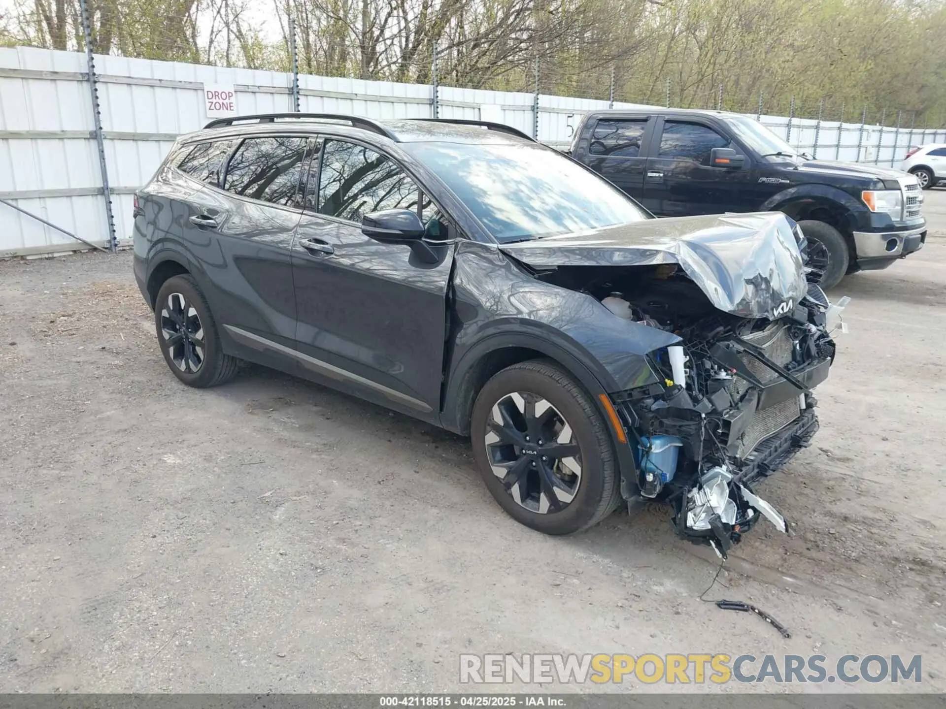 1 fotografías del automóvil dañado 5XYK6CAF8PG118295 KIA SPORTAGE 2023