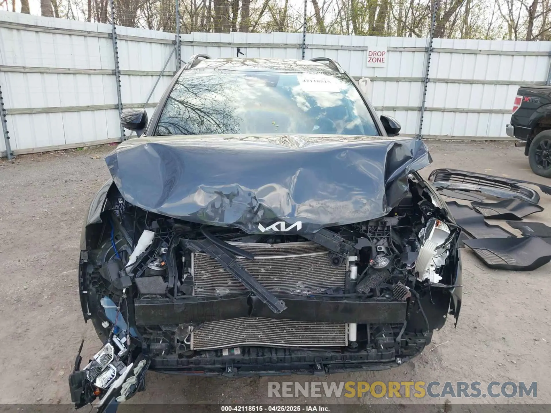 12 fotografías del automóvil dañado 5XYK6CAF8PG118295 KIA SPORTAGE 2023
