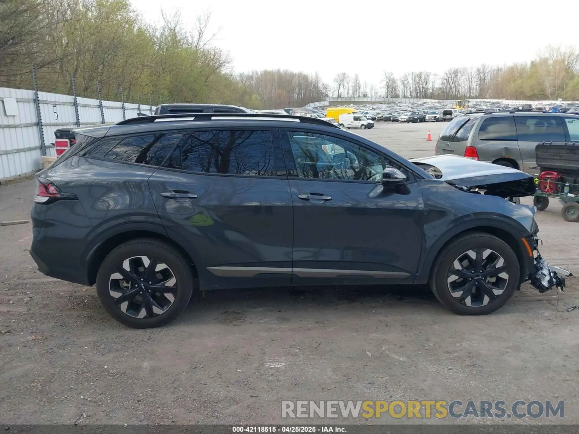 13 fotografías del automóvil dañado 5XYK6CAF8PG118295 KIA SPORTAGE 2023