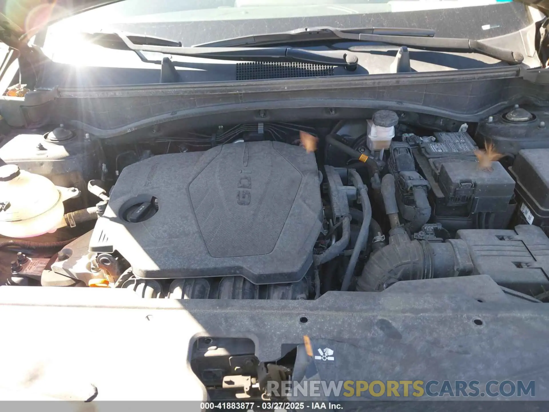 10 fotografías del automóvil dañado 5XYK6CAF9PG002359 KIA SPORTAGE 2023