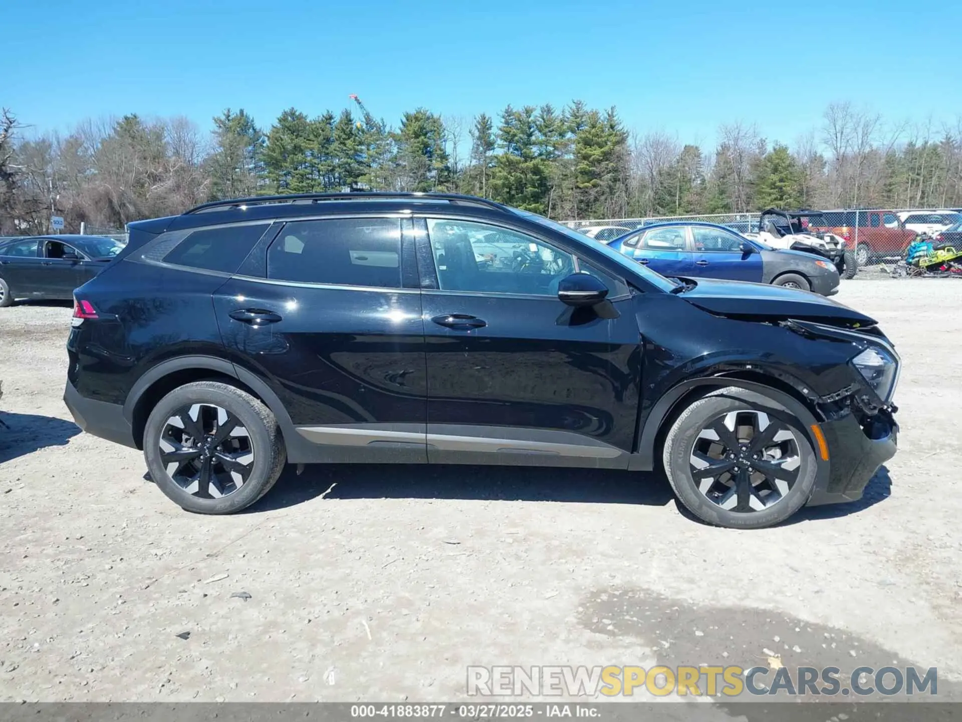 13 fotografías del automóvil dañado 5XYK6CAF9PG002359 KIA SPORTAGE 2023