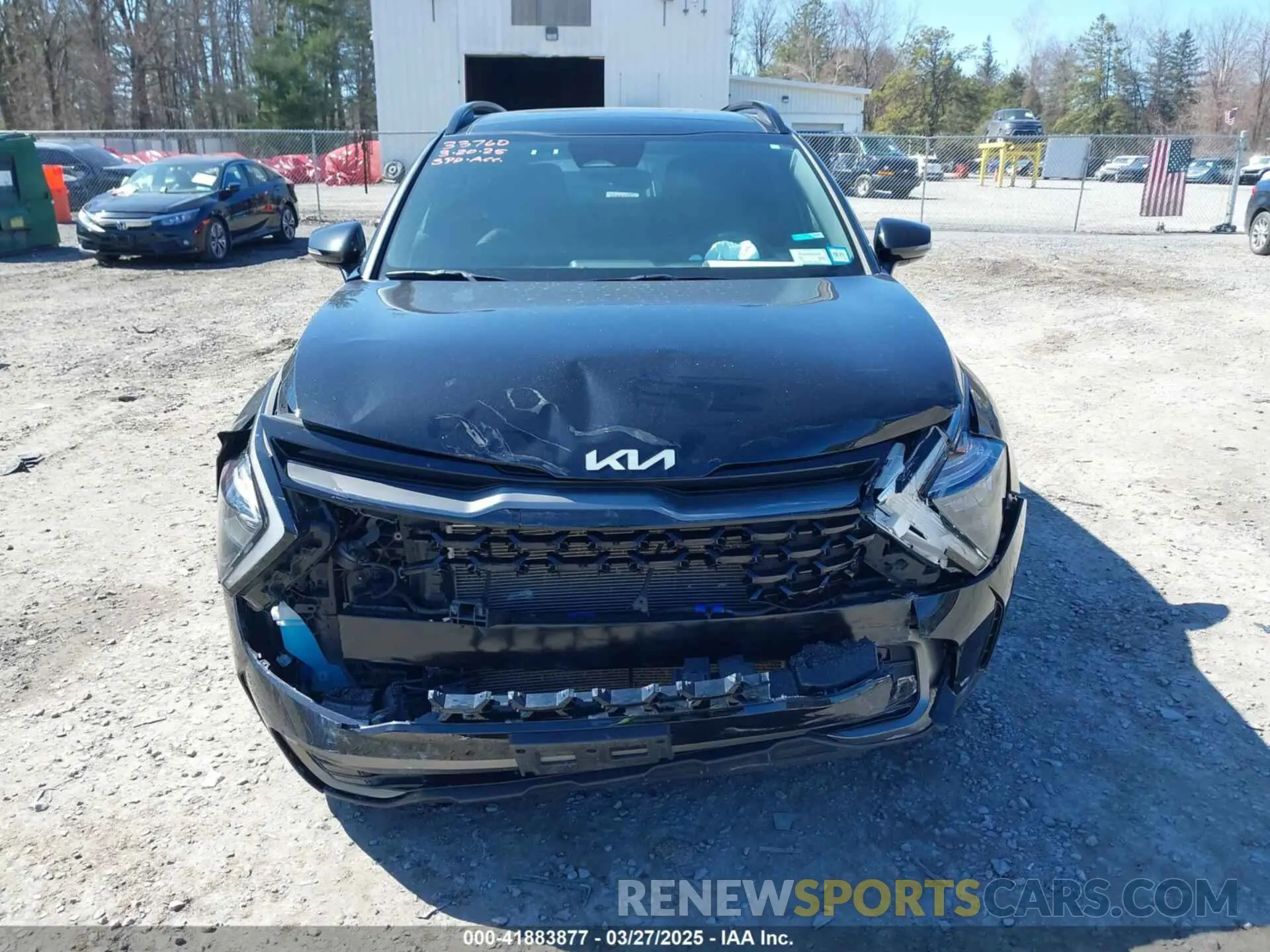 6 fotografías del automóvil dañado 5XYK6CAF9PG002359 KIA SPORTAGE 2023