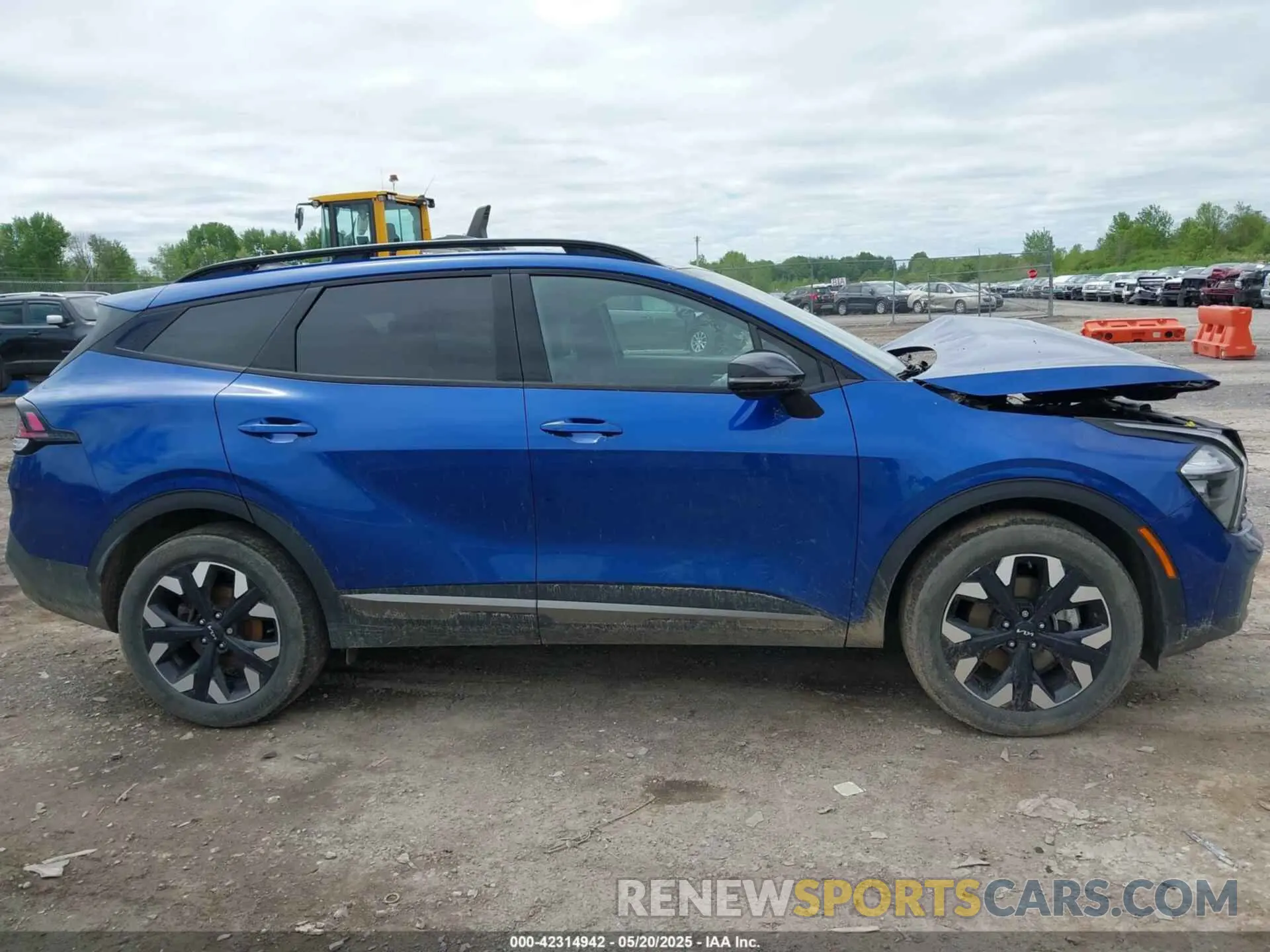 14 fotografías del automóvil dañado 5XYK6CAF9PG004726 KIA SPORTAGE 2023