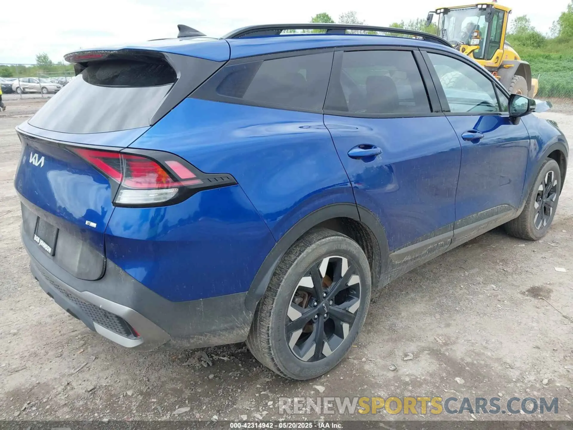 4 fotografías del automóvil dañado 5XYK6CAF9PG004726 KIA SPORTAGE 2023