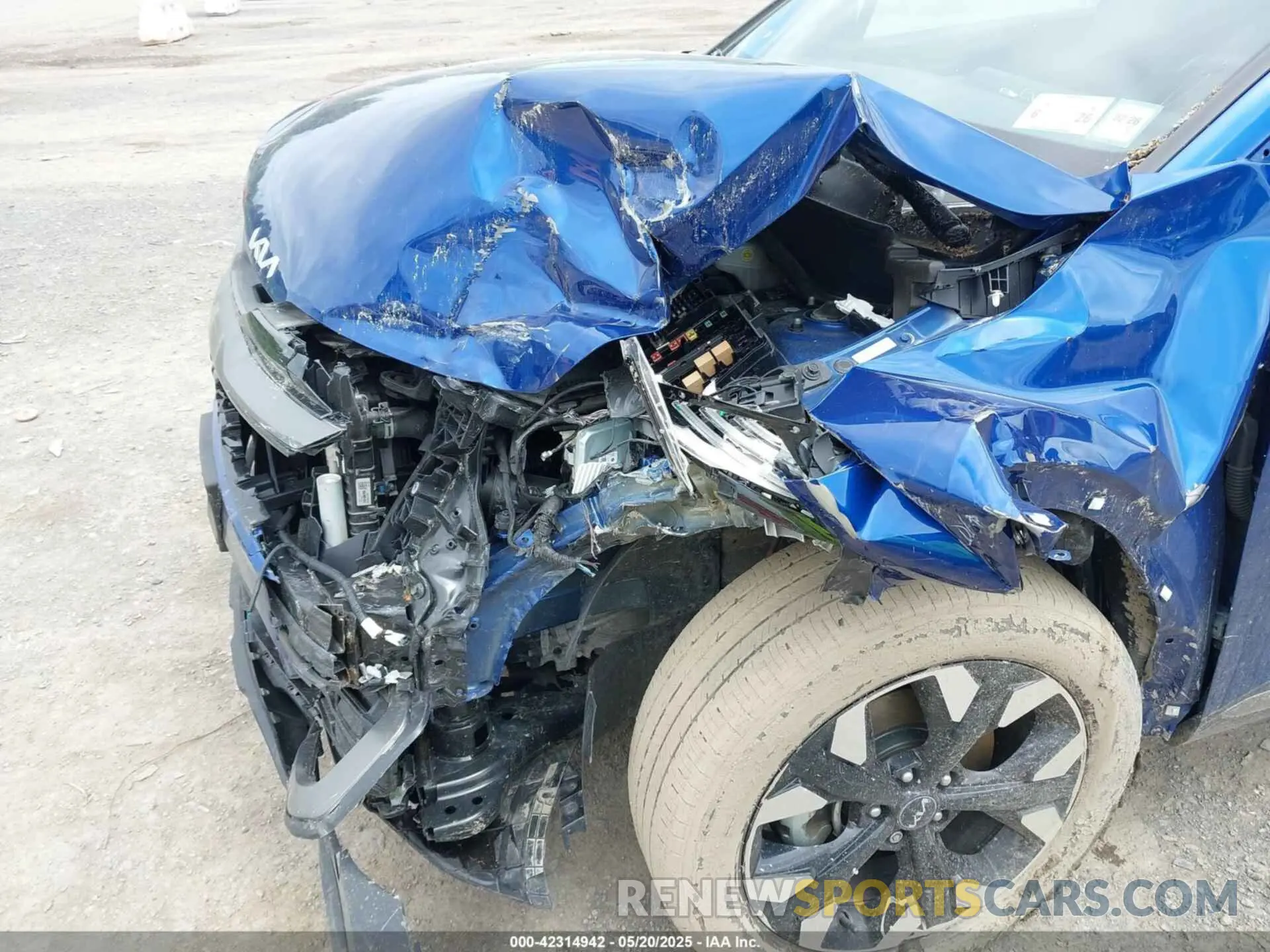 6 fotografías del automóvil dañado 5XYK6CAF9PG004726 KIA SPORTAGE 2023