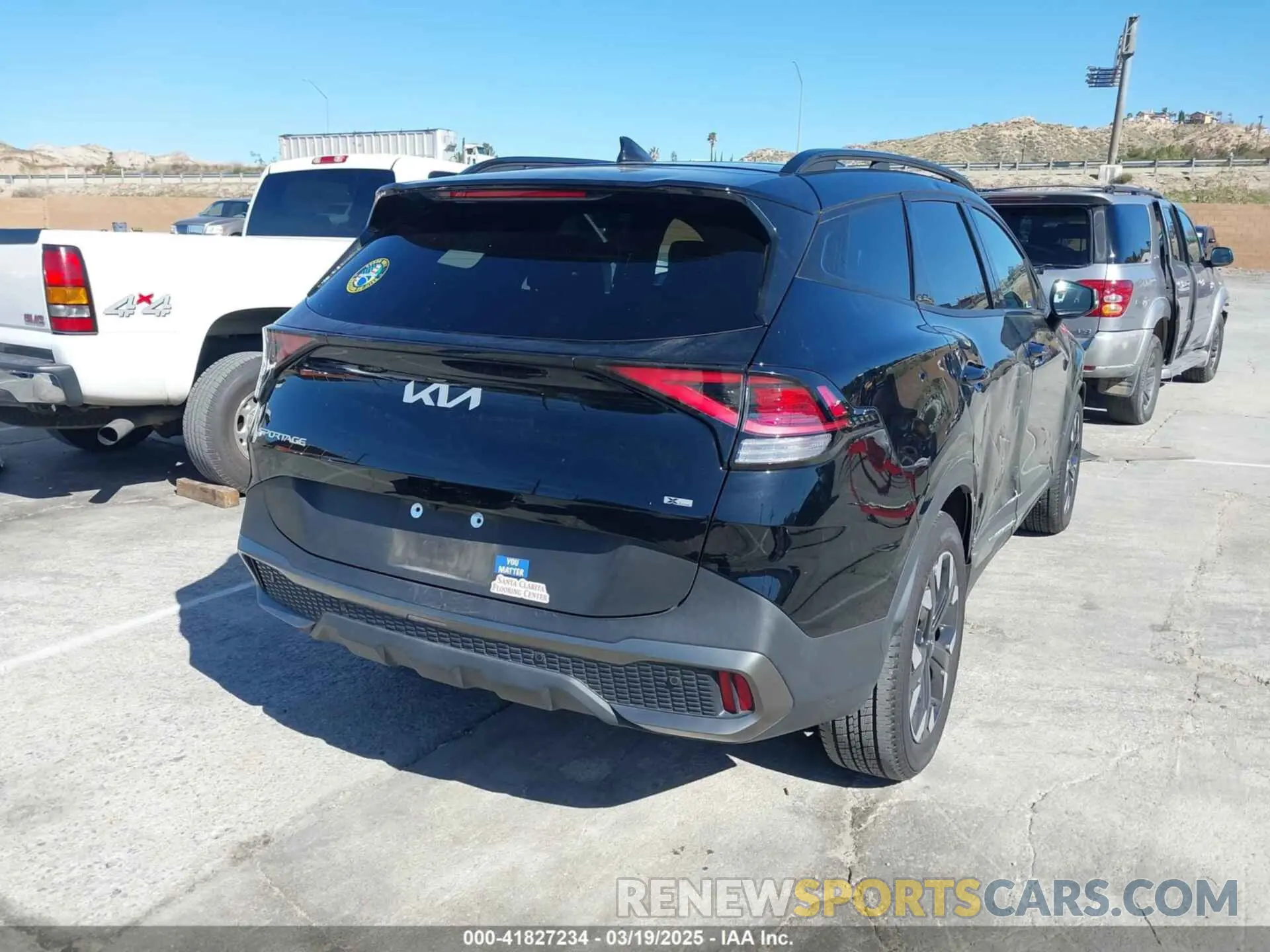 4 fotografías del automóvil dañado 5XYK6CAF9PG006251 KIA SPORTAGE 2023