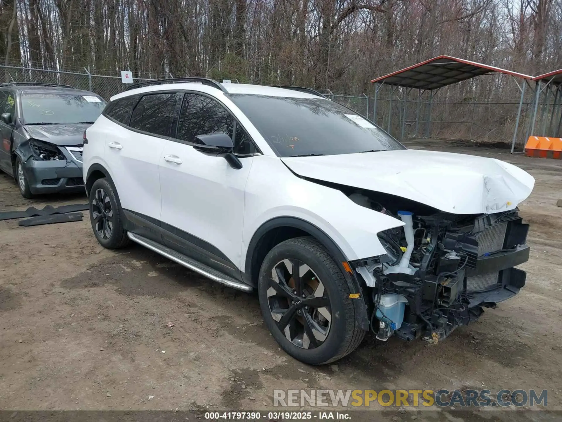 1 fotografías del automóvil dañado 5XYK6CAF9PG069768 KIA SPORTAGE 2023