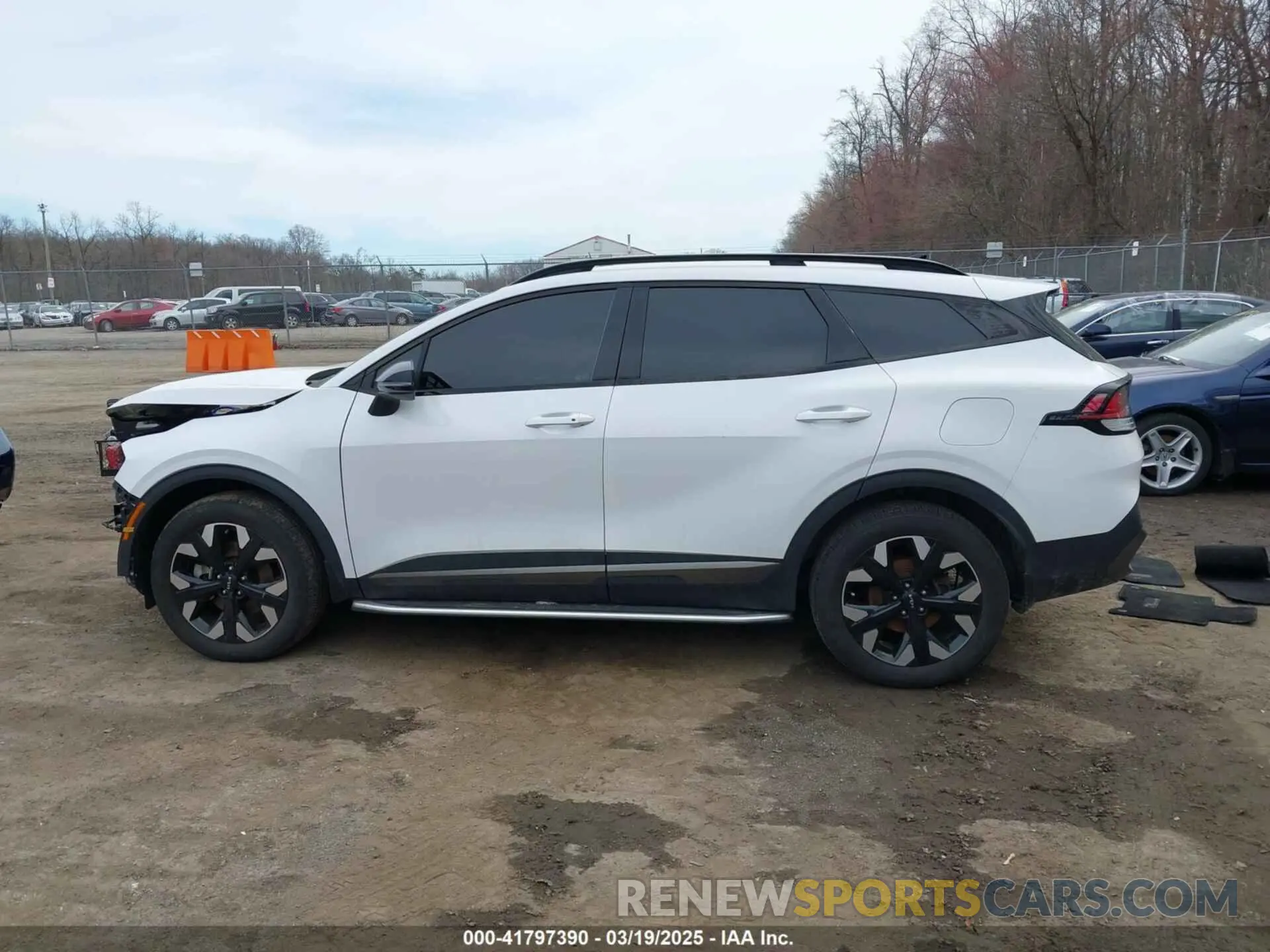 14 fotografías del automóvil dañado 5XYK6CAF9PG069768 KIA SPORTAGE 2023