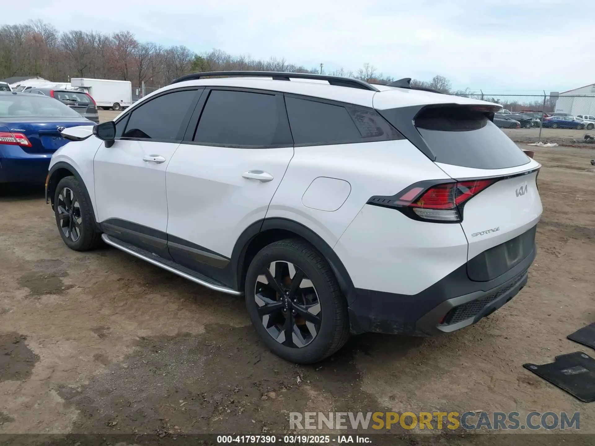 3 fotografías del automóvil dañado 5XYK6CAF9PG069768 KIA SPORTAGE 2023