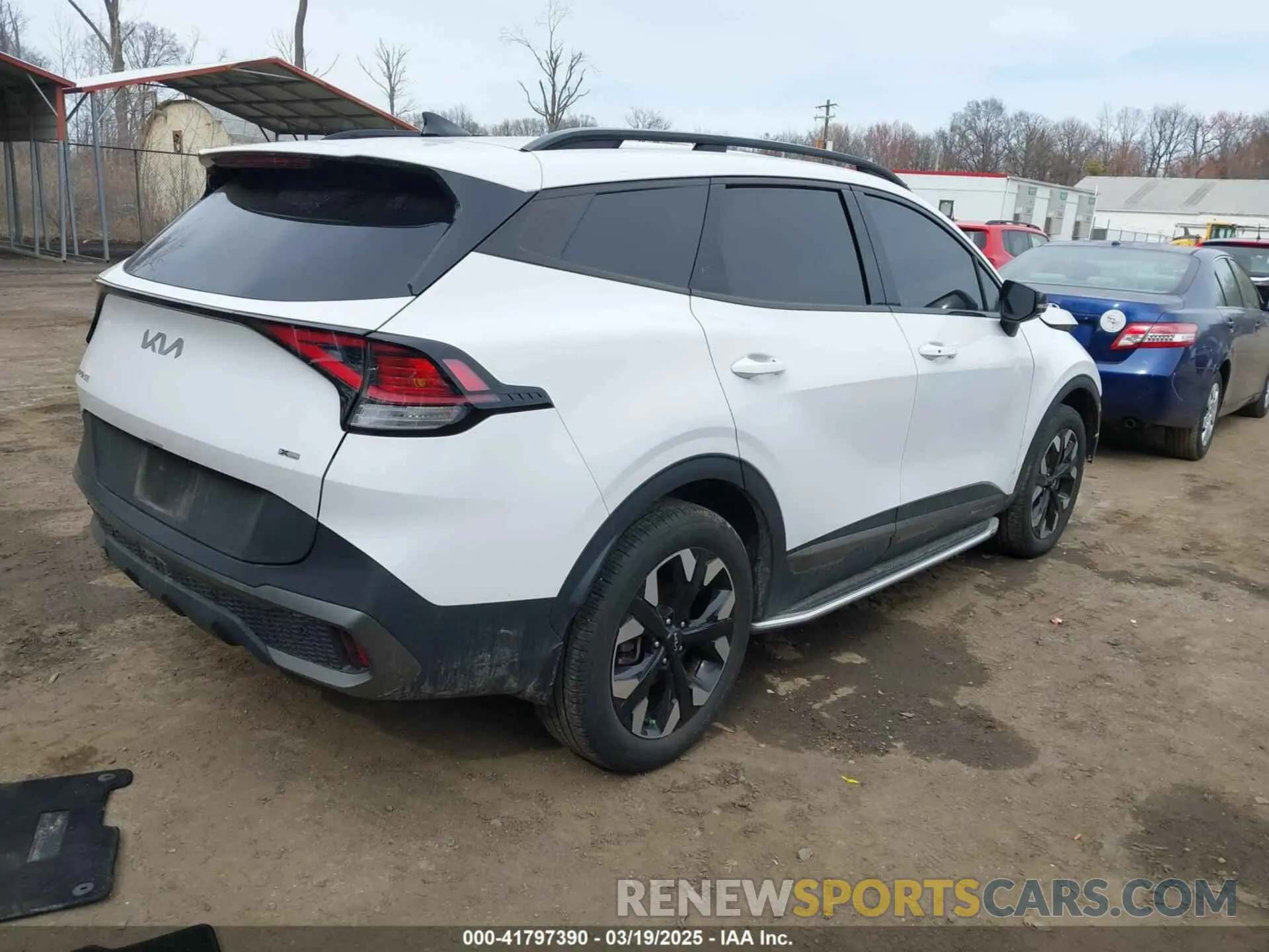 4 fotografías del automóvil dañado 5XYK6CAF9PG069768 KIA SPORTAGE 2023