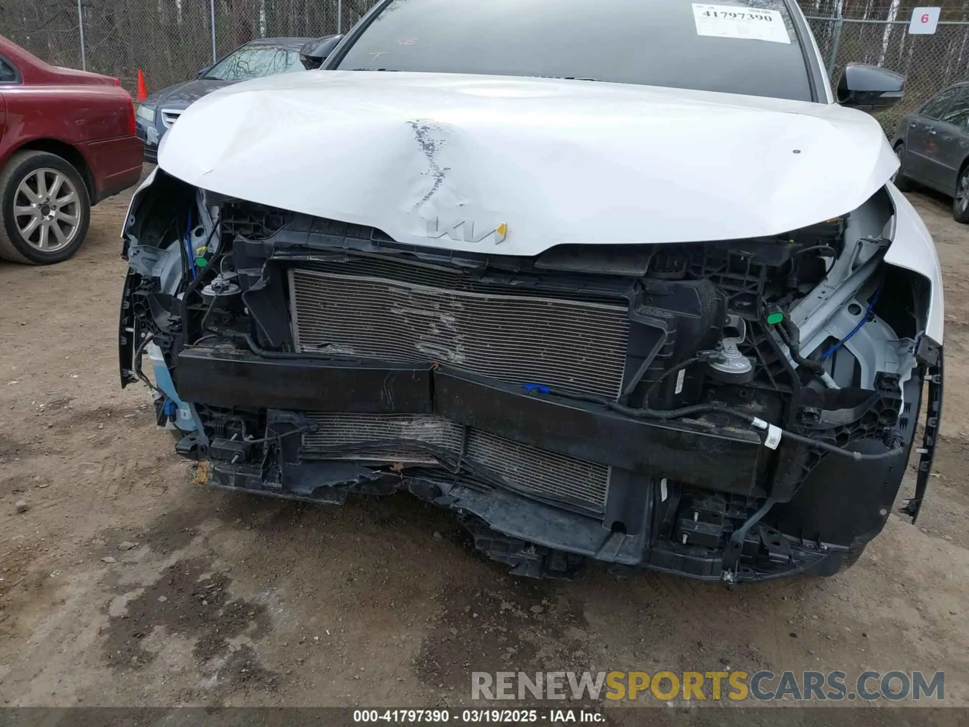 6 fotografías del automóvil dañado 5XYK6CAF9PG069768 KIA SPORTAGE 2023