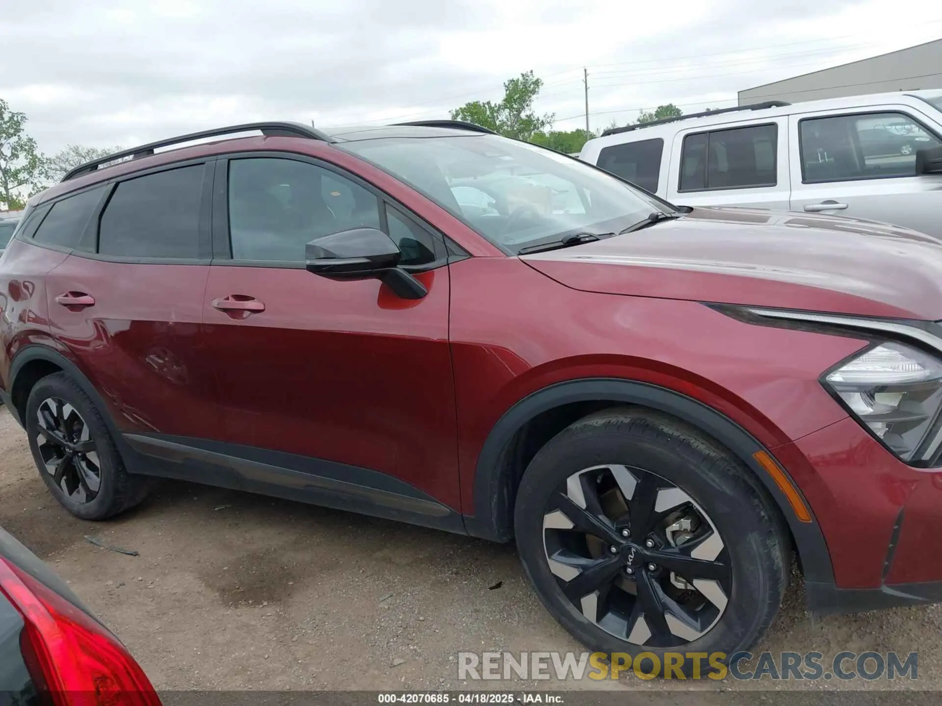 13 fotografías del automóvil dañado 5XYK6CAF9PG109234 KIA SPORTAGE 2023