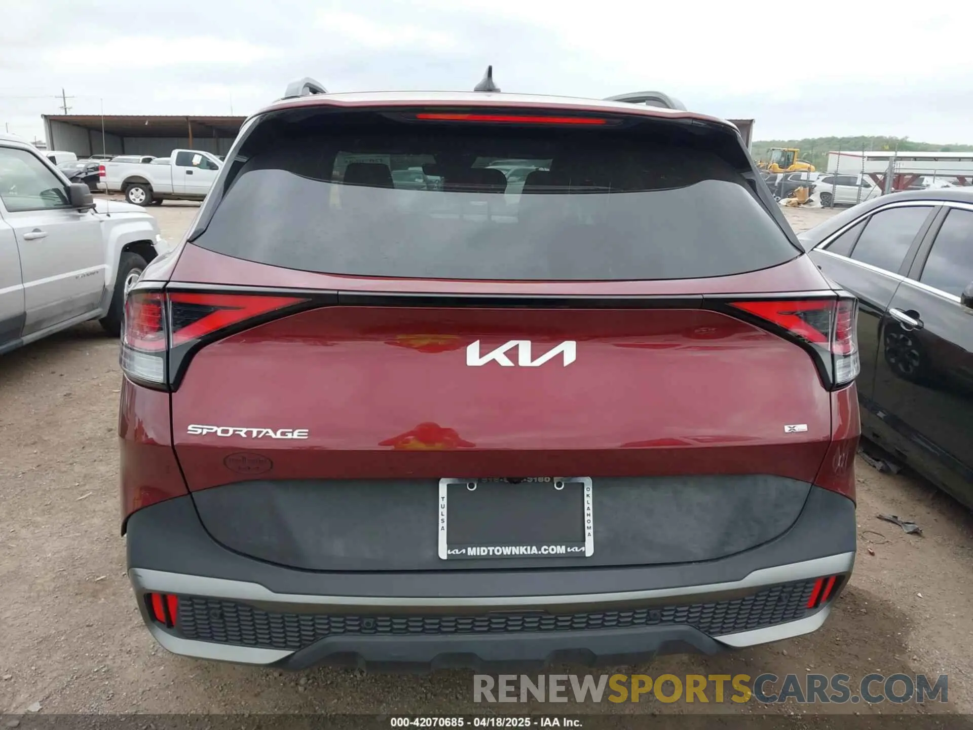 16 fotografías del automóvil dañado 5XYK6CAF9PG109234 KIA SPORTAGE 2023
