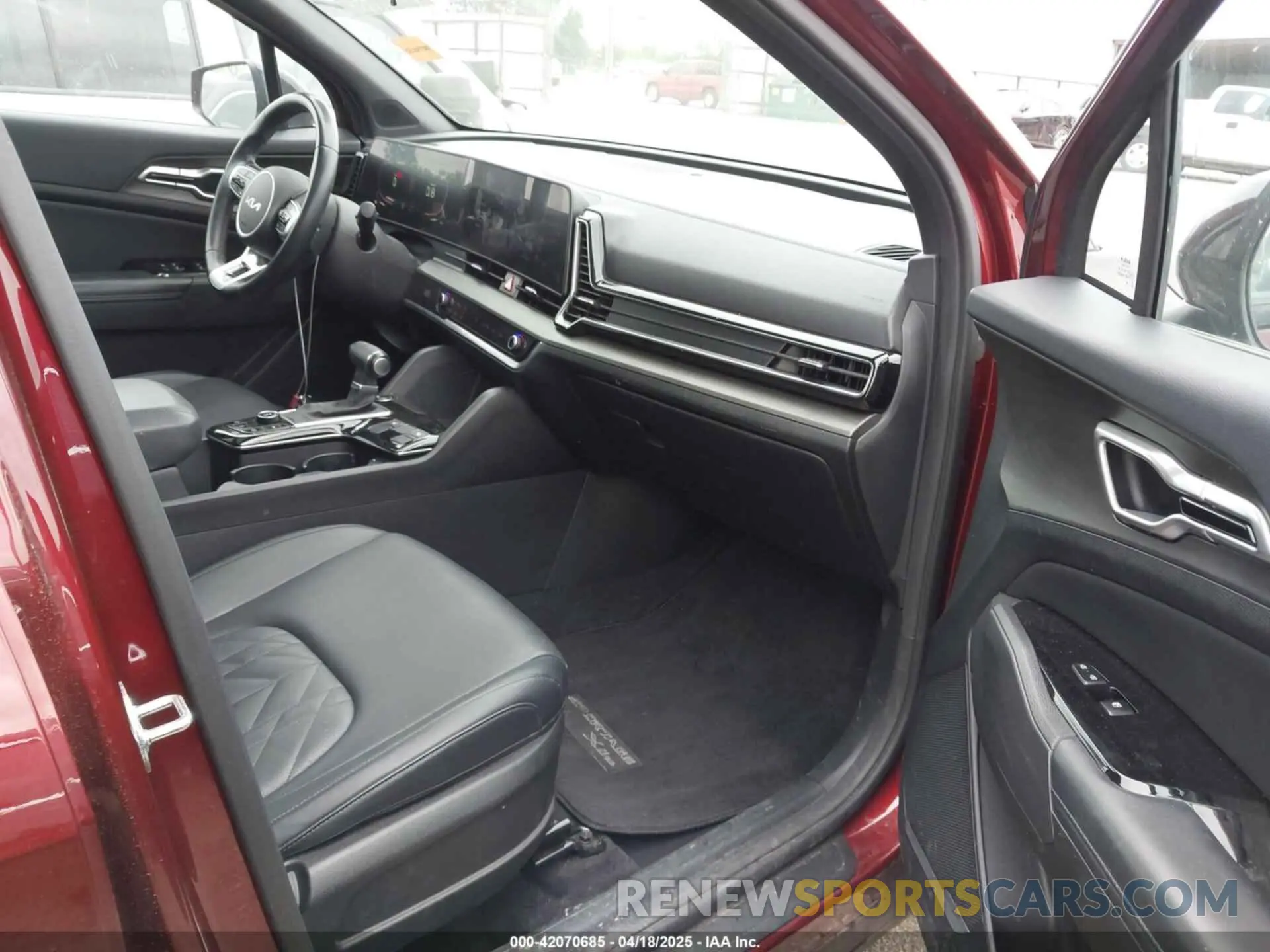 5 fotografías del automóvil dañado 5XYK6CAF9PG109234 KIA SPORTAGE 2023