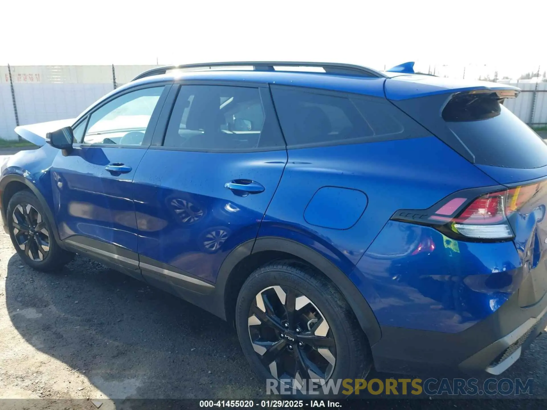14 fotografías del automóvil dañado 5XYK6CAFXPG015749 KIA SPORTAGE 2023