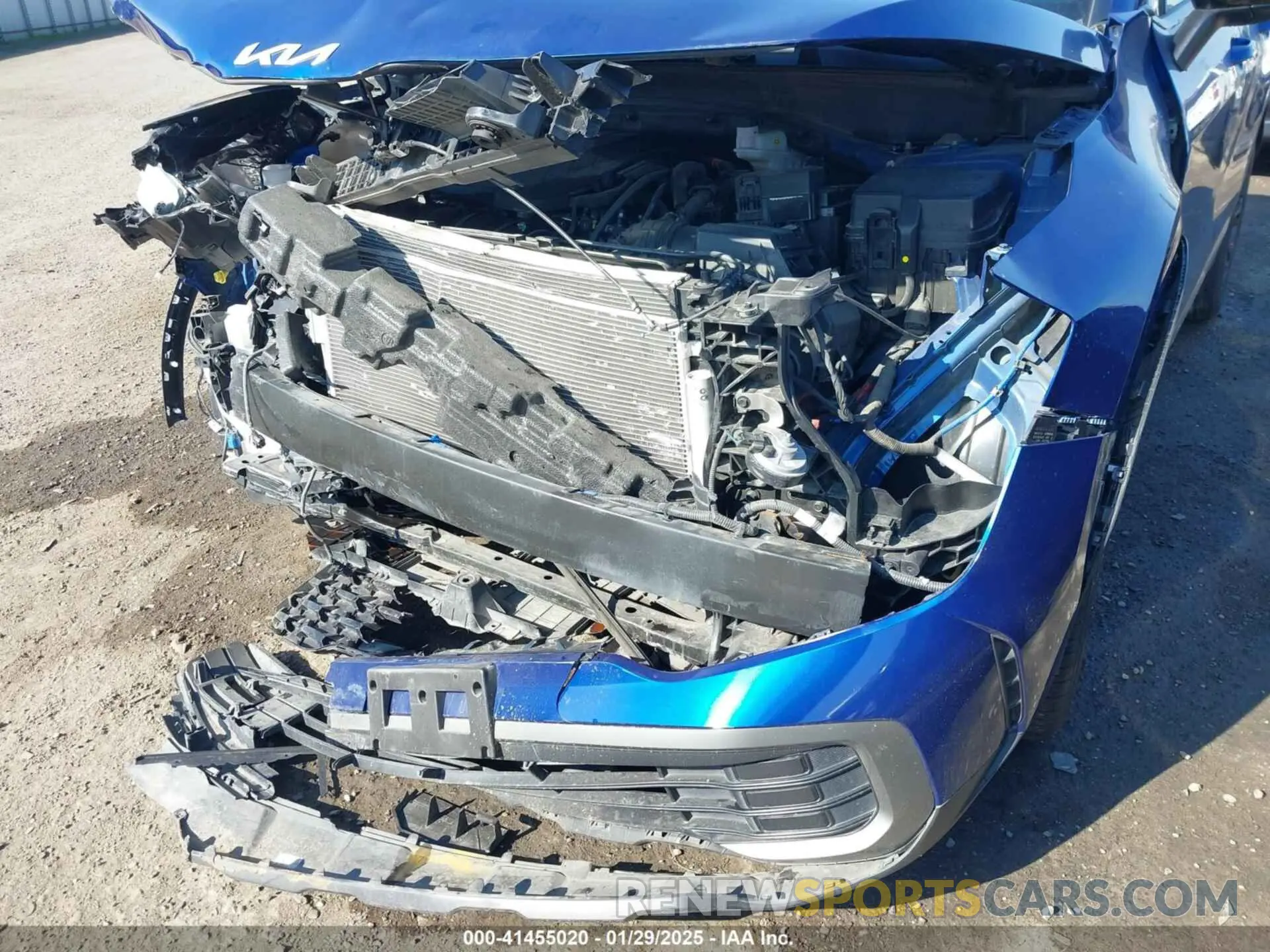 18 fotografías del automóvil dañado 5XYK6CAFXPG015749 KIA SPORTAGE 2023