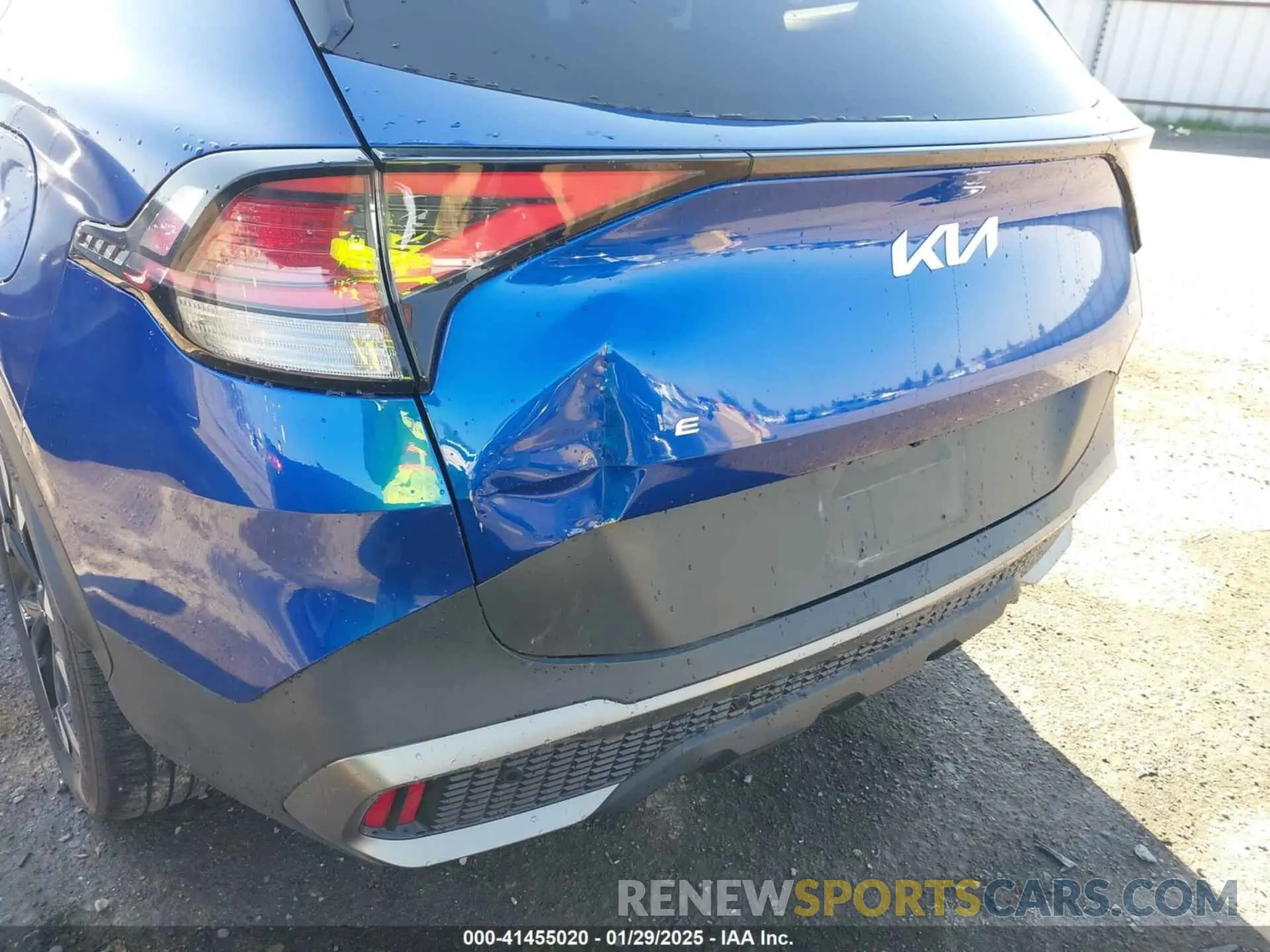 19 fotografías del automóvil dañado 5XYK6CAFXPG015749 KIA SPORTAGE 2023
