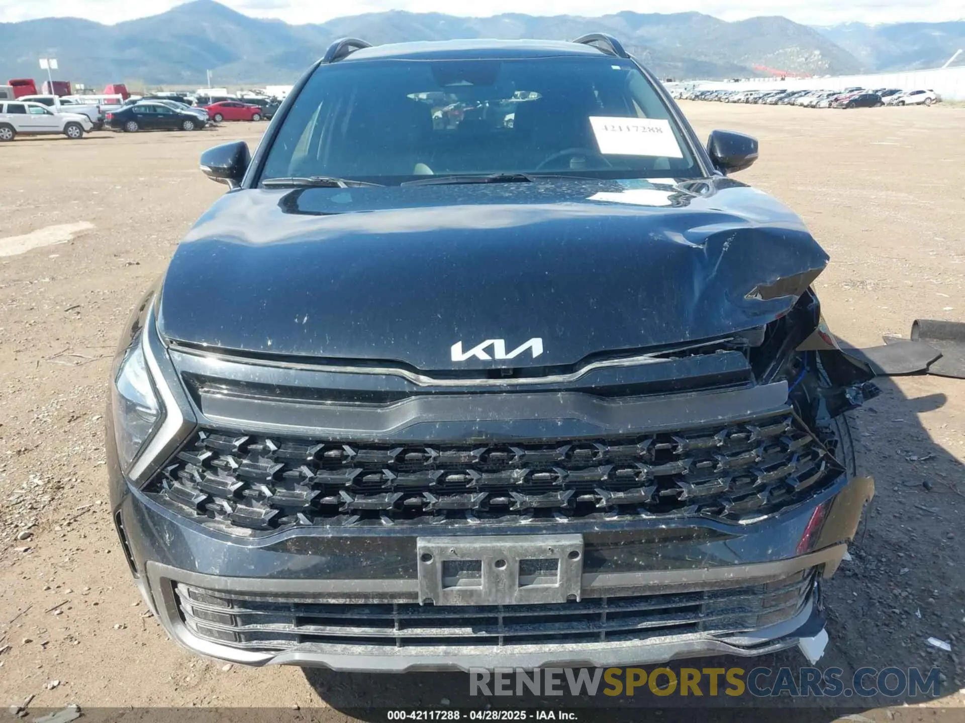12 fotografías del automóvil dañado 5XYK6CAFXPG018991 KIA SPORTAGE 2023