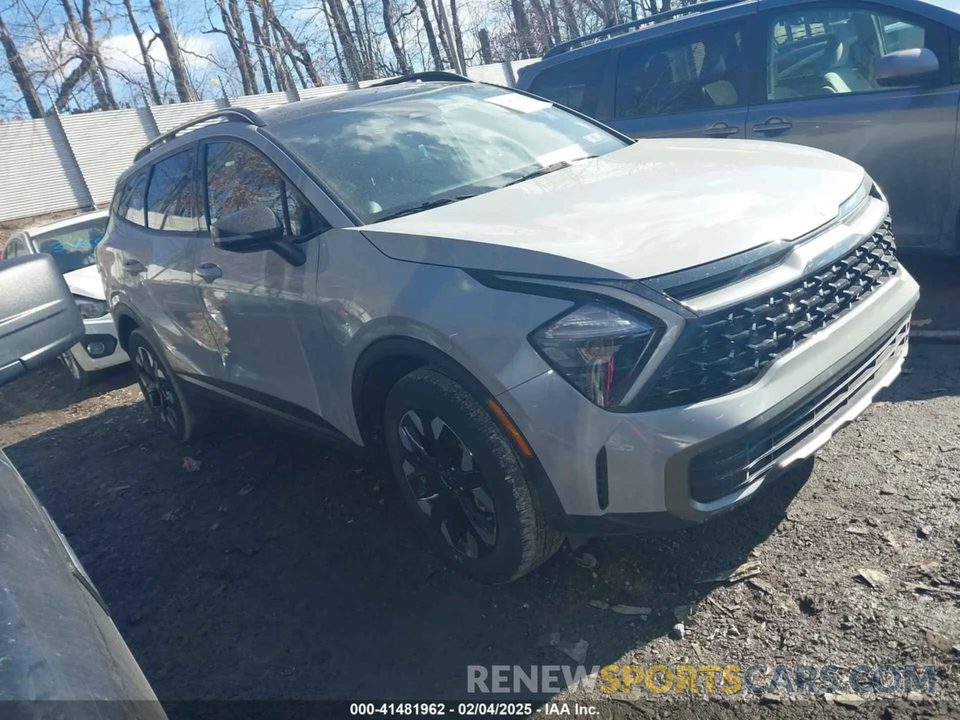 1 fotografías del automóvil dañado 5XYK6CAFXPG081119 KIA SPORTAGE 2023