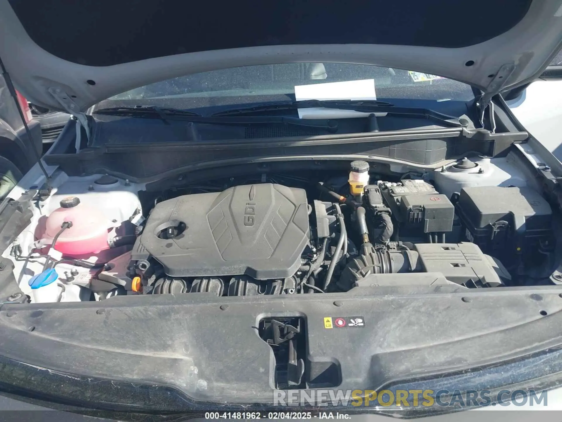 10 fotografías del automóvil dañado 5XYK6CAFXPG081119 KIA SPORTAGE 2023
