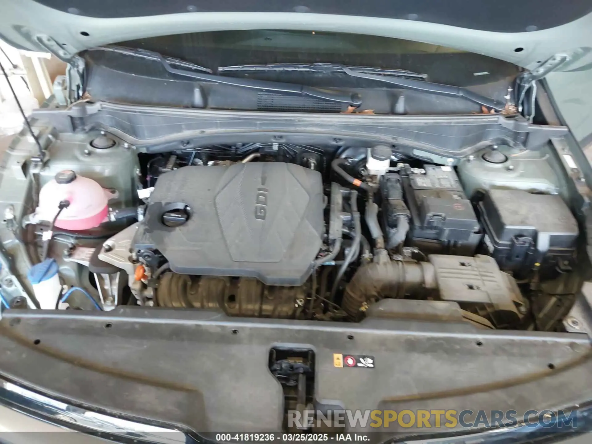 10 fotografías del automóvil dañado 5XYK7CAF0PG138196 KIA SPORTAGE 2023