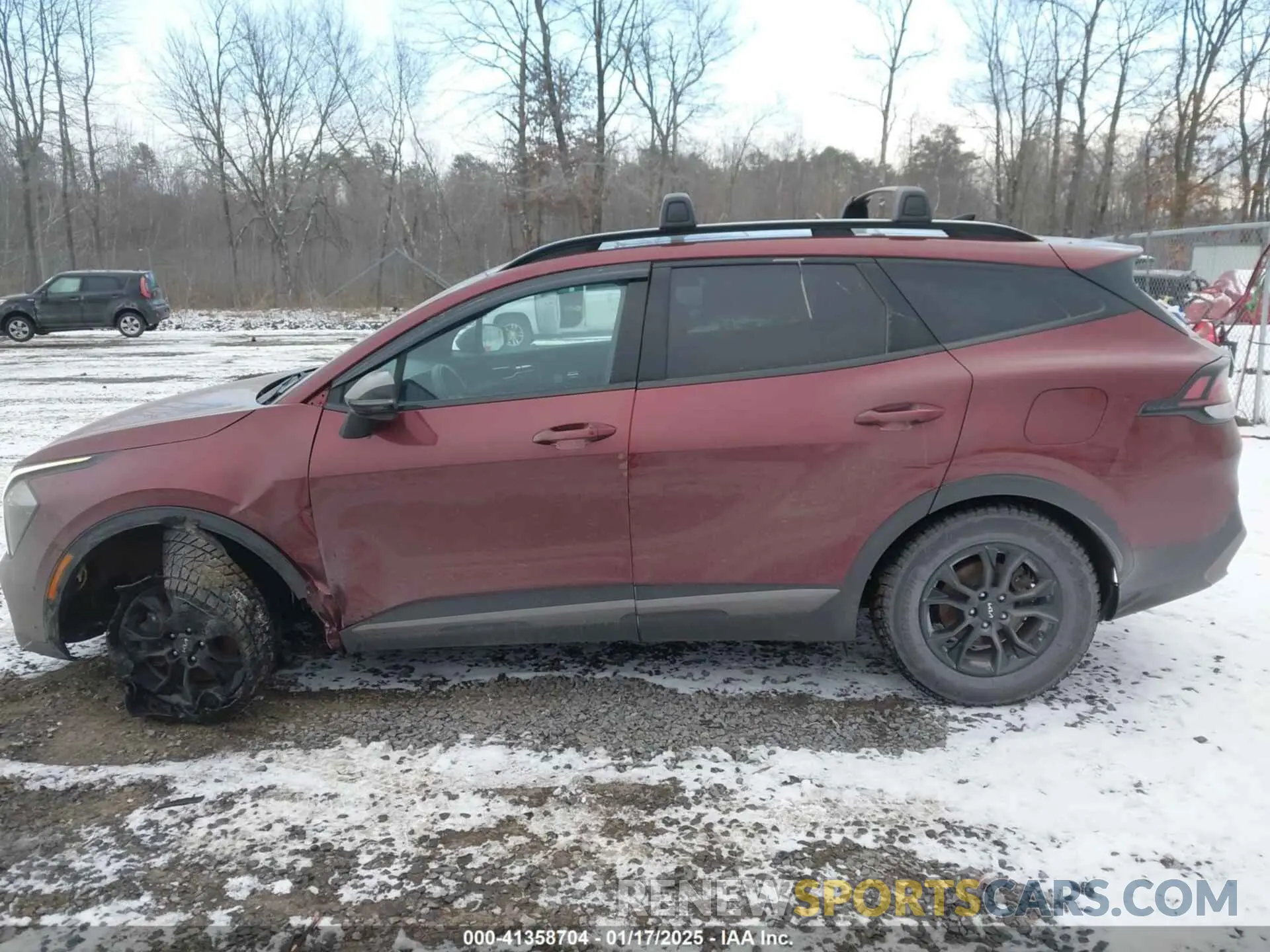 14 fotografías del automóvil dañado 5XYK7CAF1PG066957 KIA SPORTAGE 2023