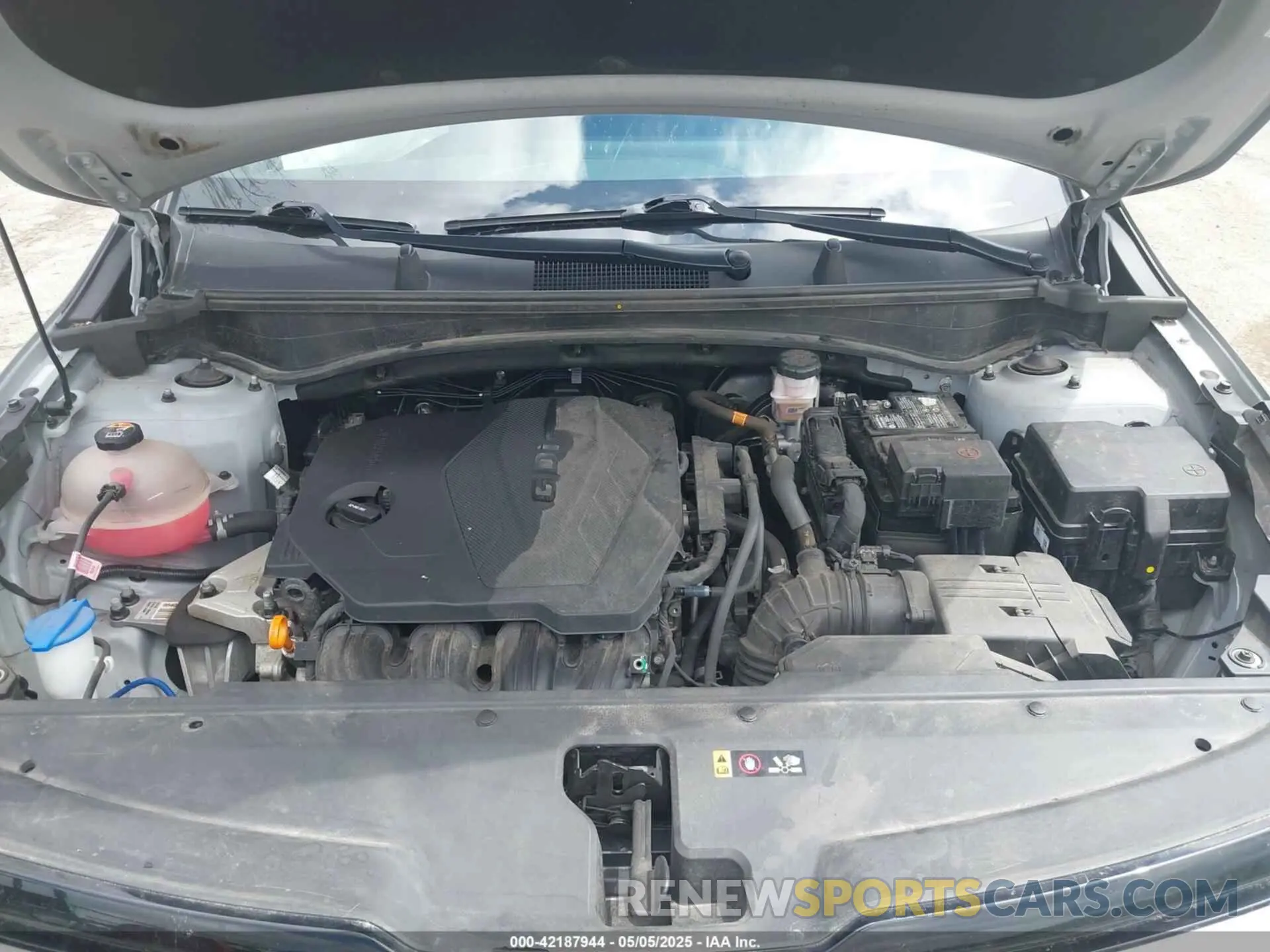 10 fotografías del automóvil dañado 5XYK7CAF2PG053554 KIA SPORTAGE 2023