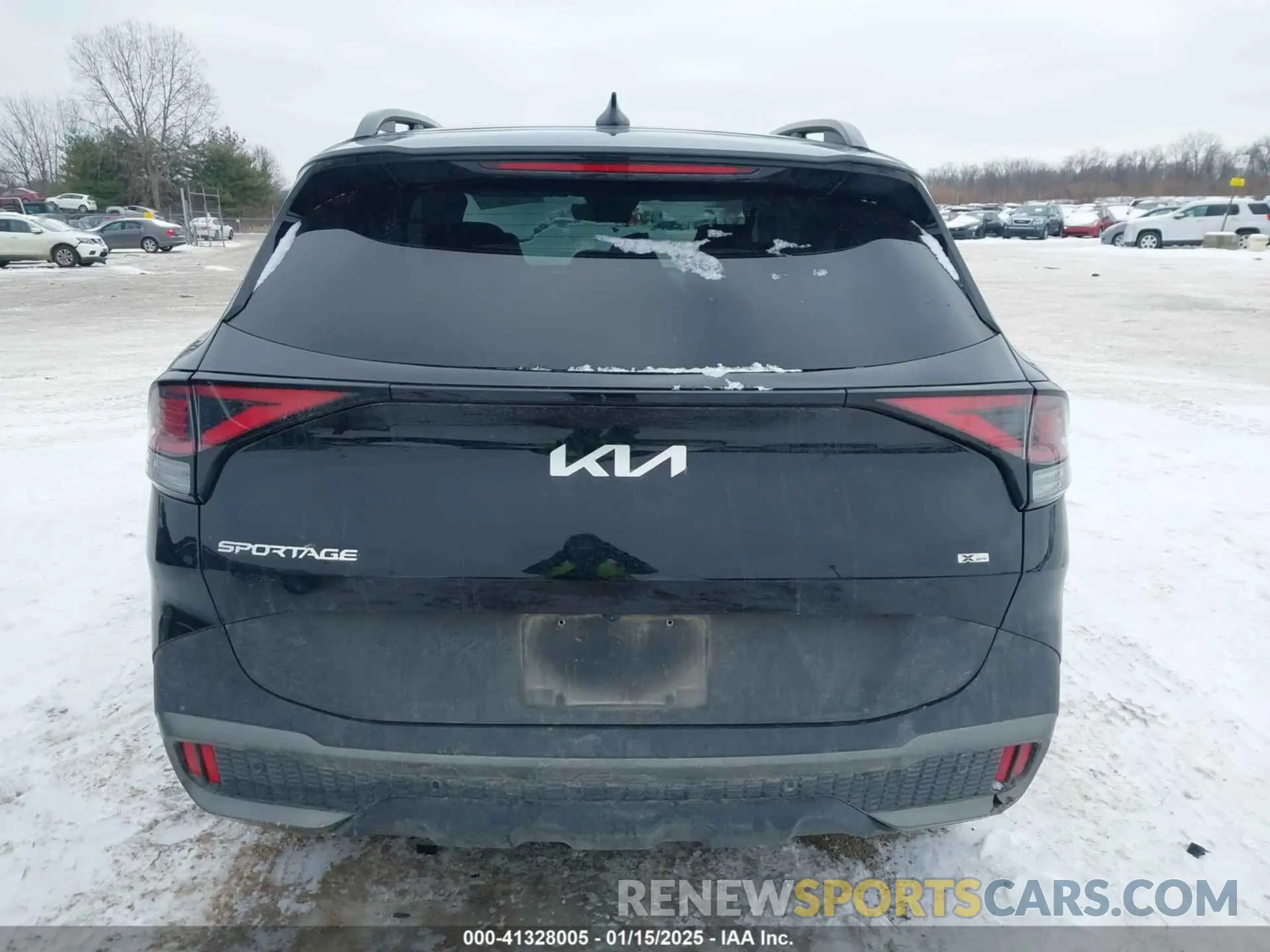 15 fotografías del automóvil dañado 5XYK7CAF2PG072525 KIA SPORTAGE 2023