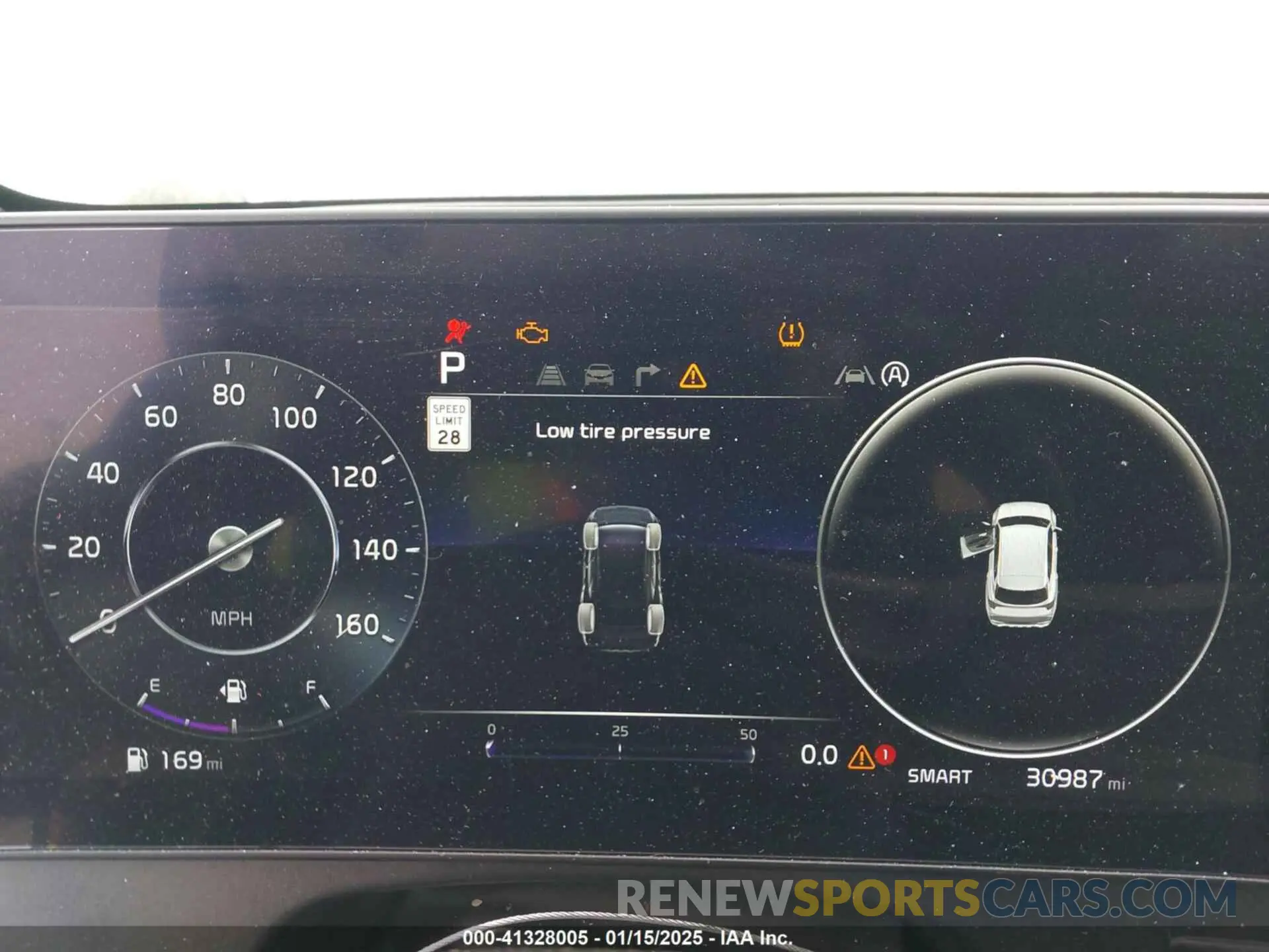 7 fotografías del automóvil dañado 5XYK7CAF2PG072525 KIA SPORTAGE 2023